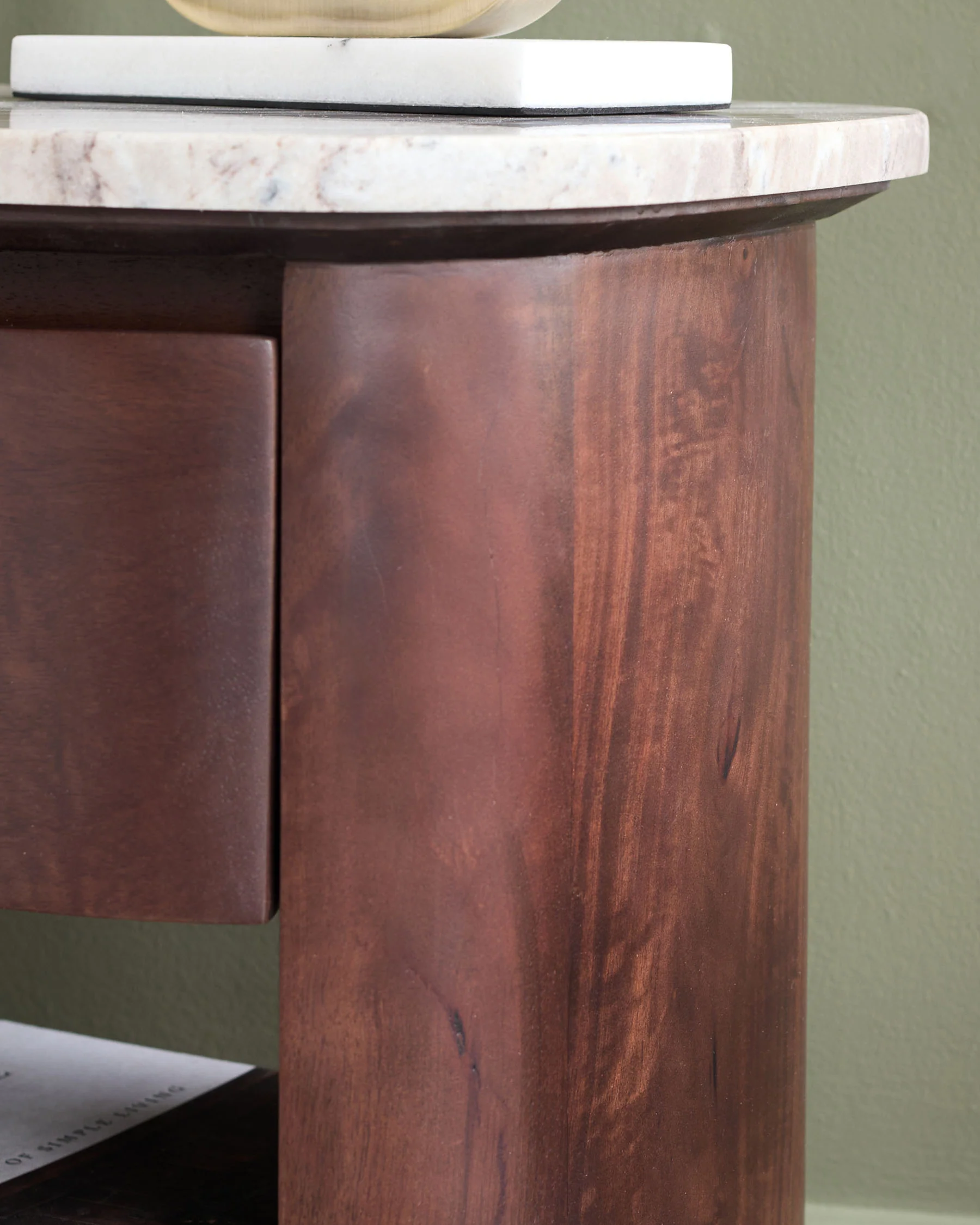 Adalynn toronto marble bedside table - Image 4