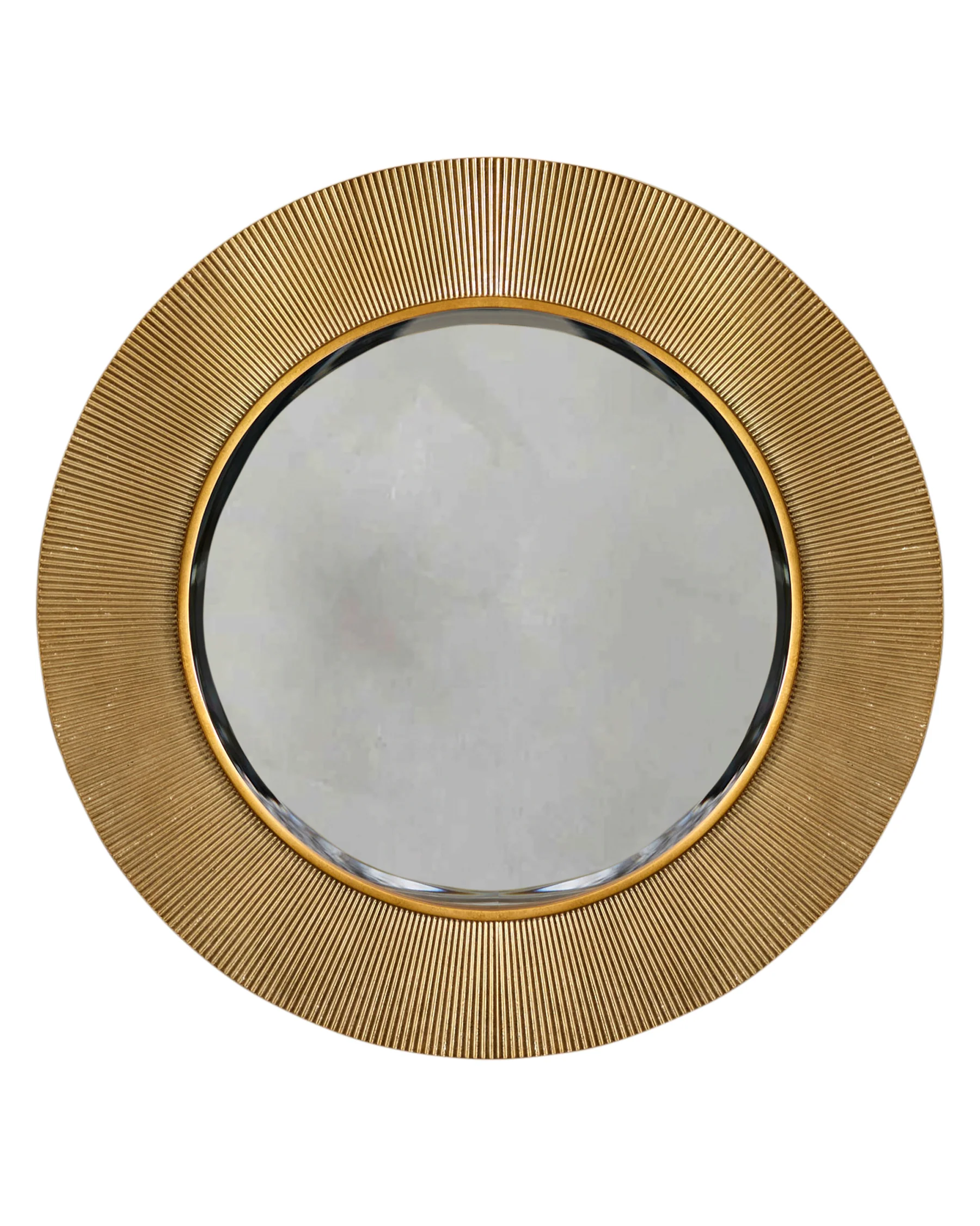 Alexa gold round wall mirror - Image 4