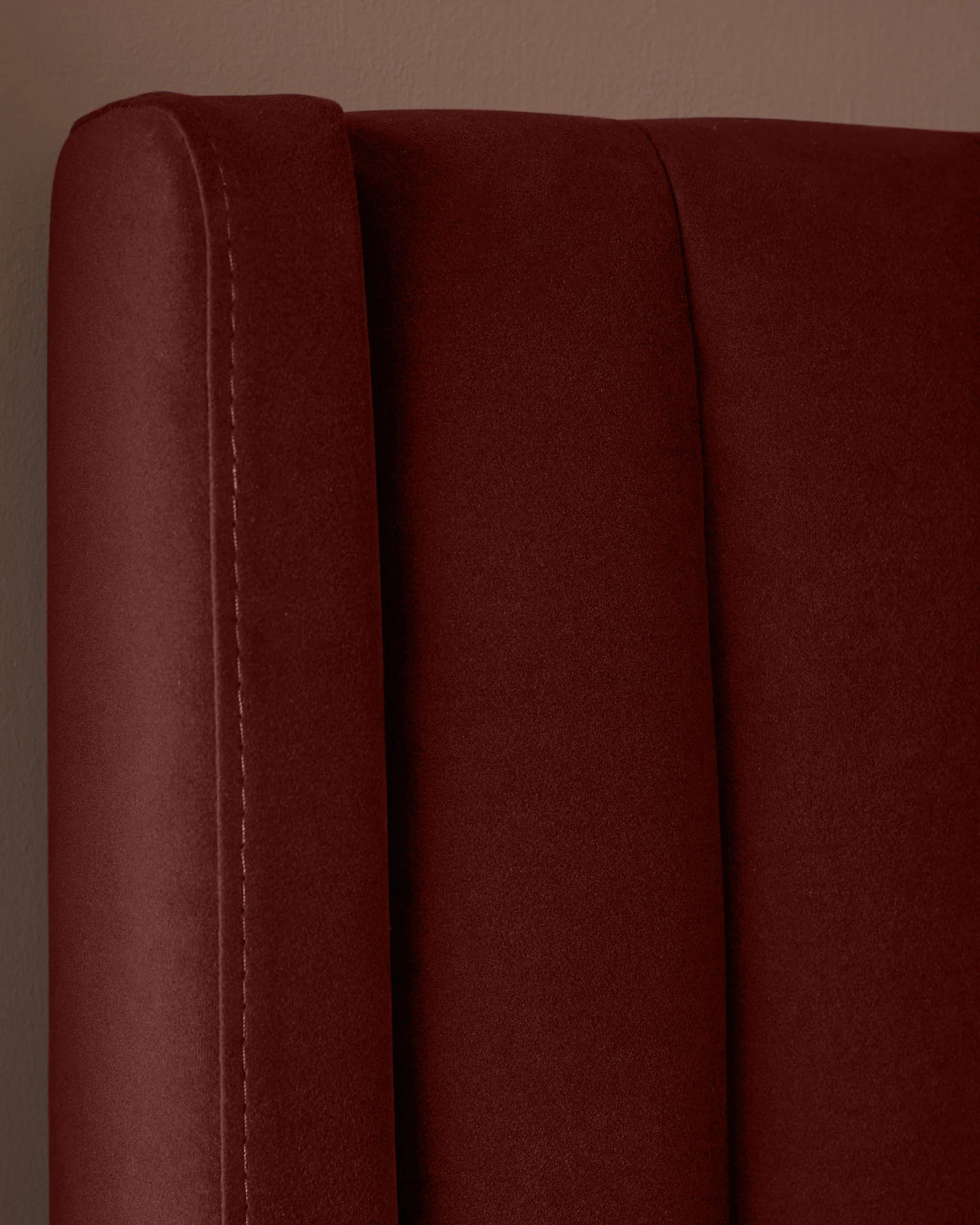 Amalfi toffee red velvet king size ottoman storage bed - Image 6