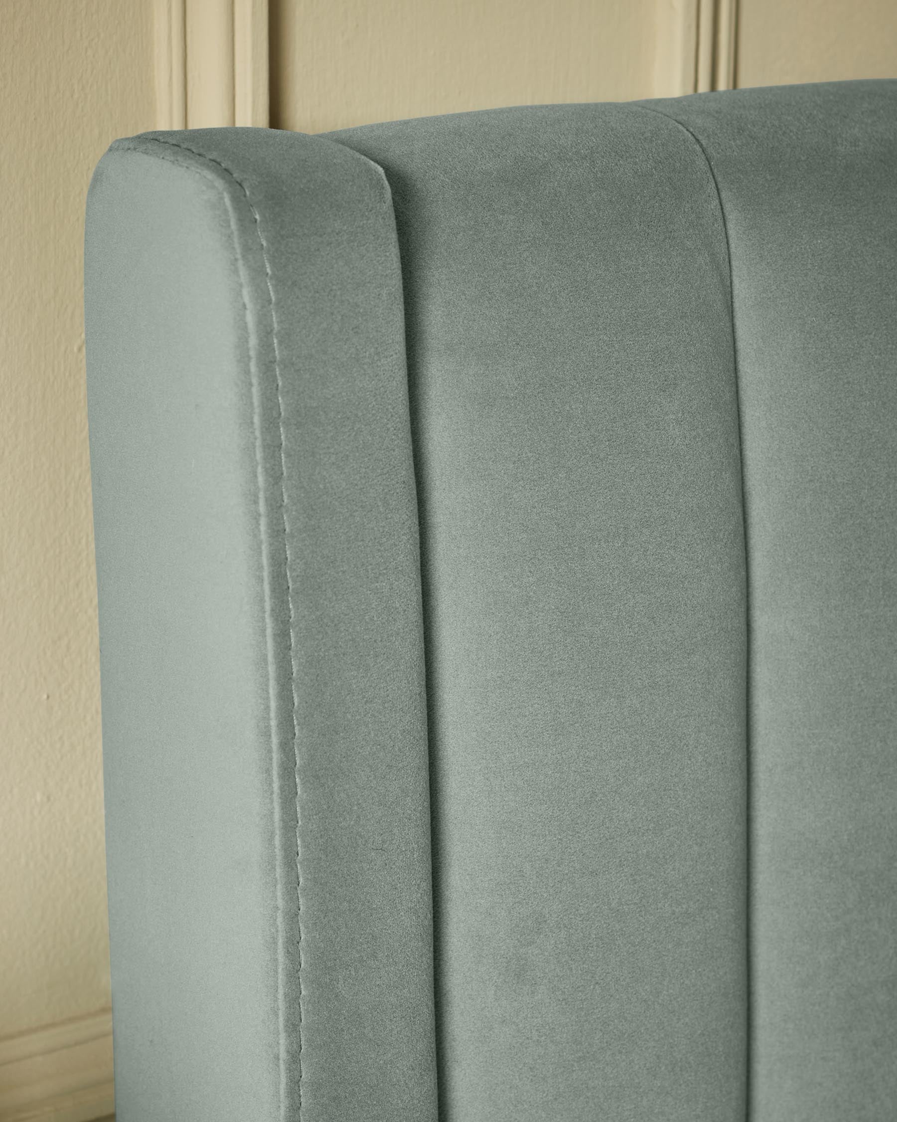 Amalfi Sage Green Velvet King Size Ottoman Storage Bed - Image 5