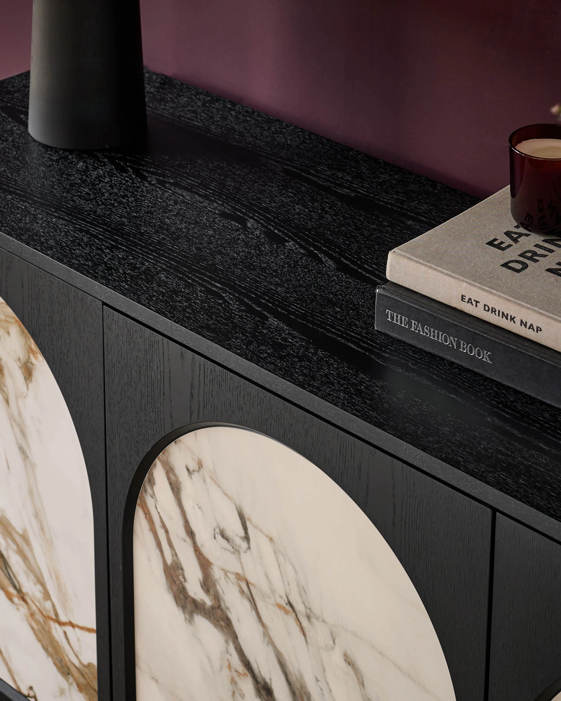 Archie natural ceramic large sideboard - Image 7