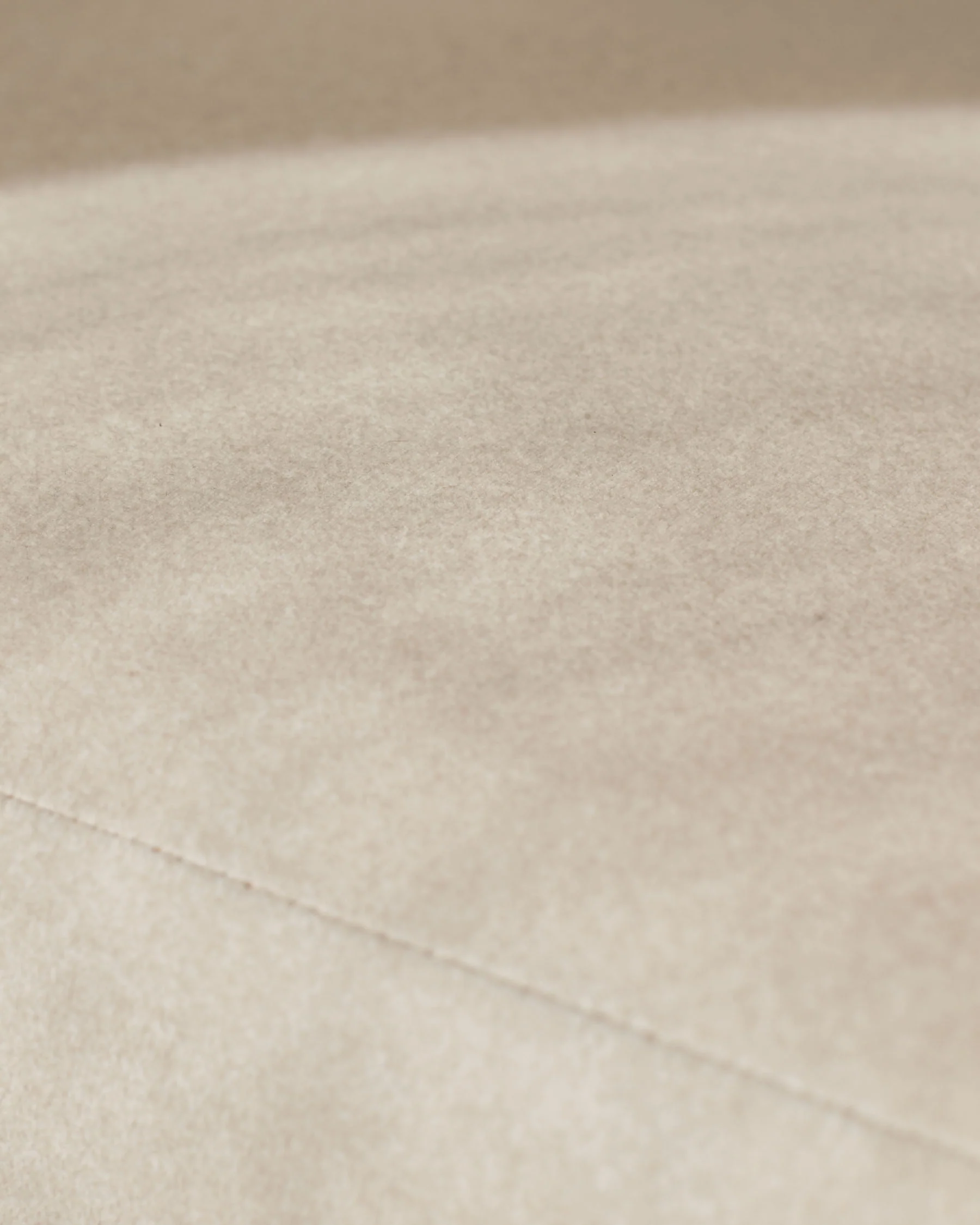 Asher cream plush fabric dining chair - Image 6