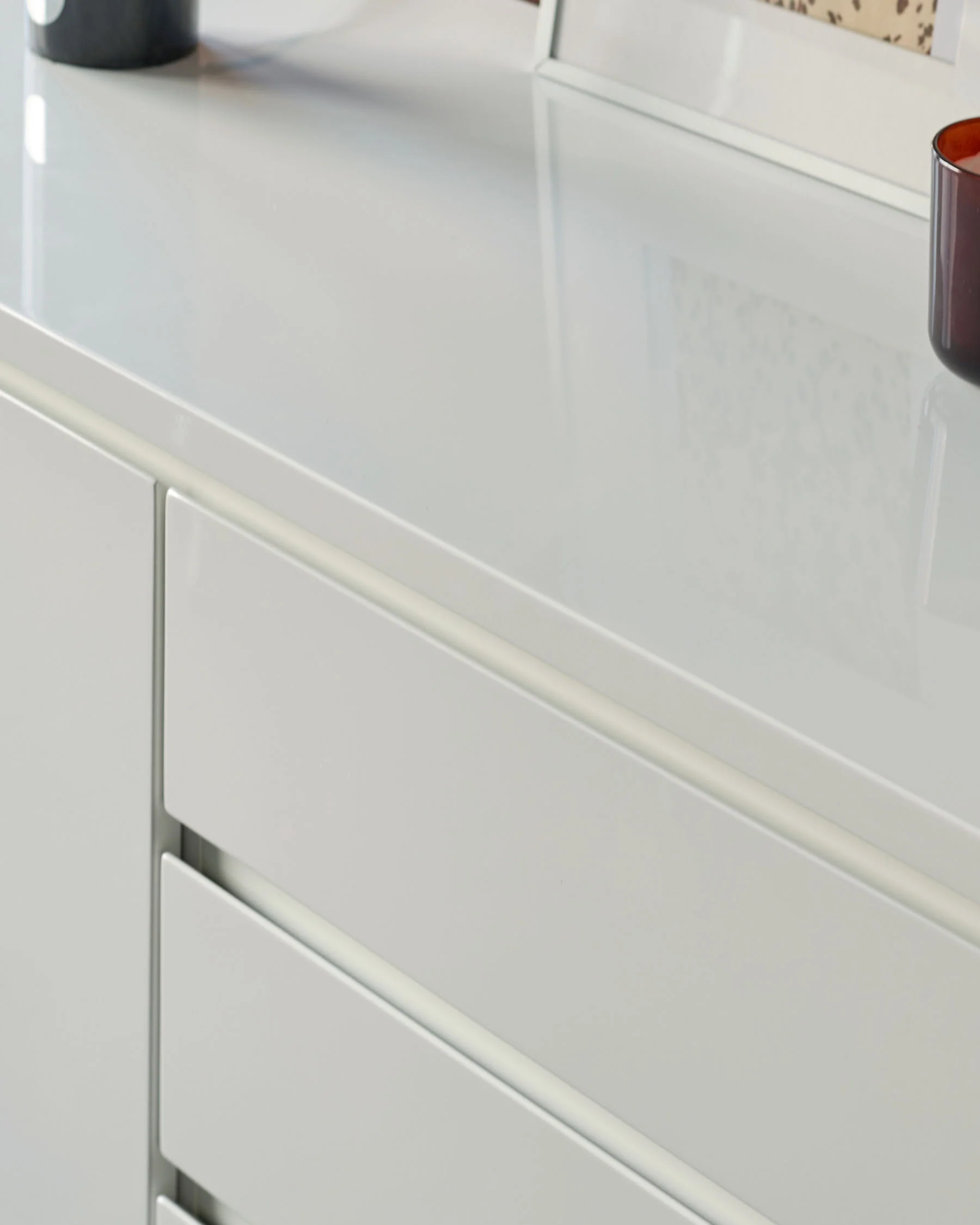 Assi Compact White Gloss Sideboard - Image 10