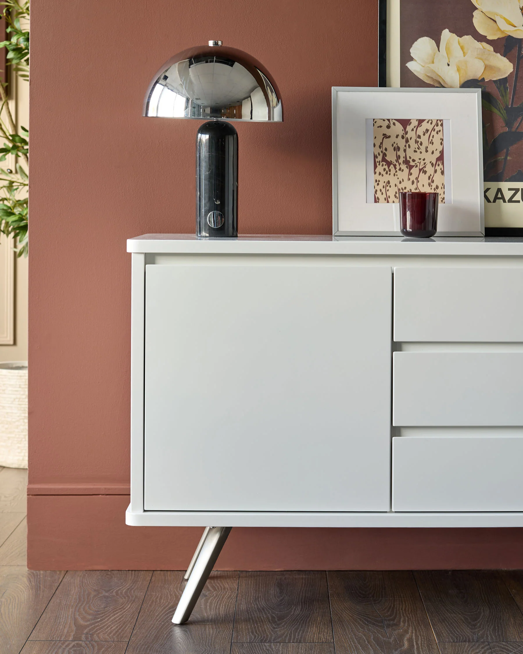 Assi Compact White Gloss Sideboard - Image 6