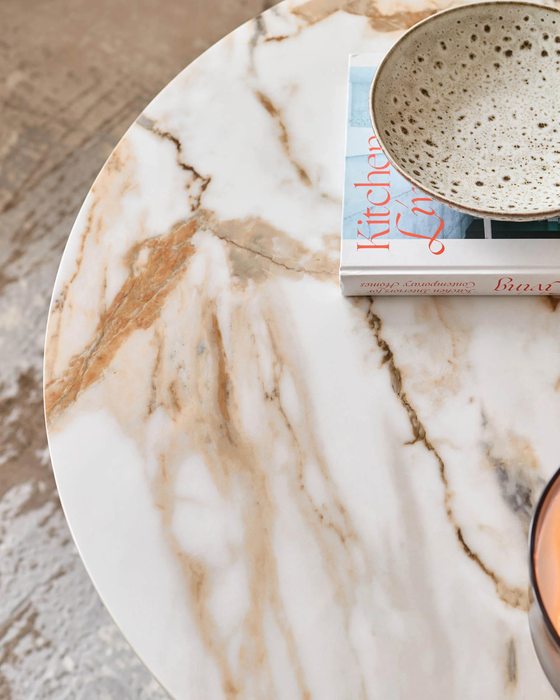Austin natural ceramic coffee table - Image 3