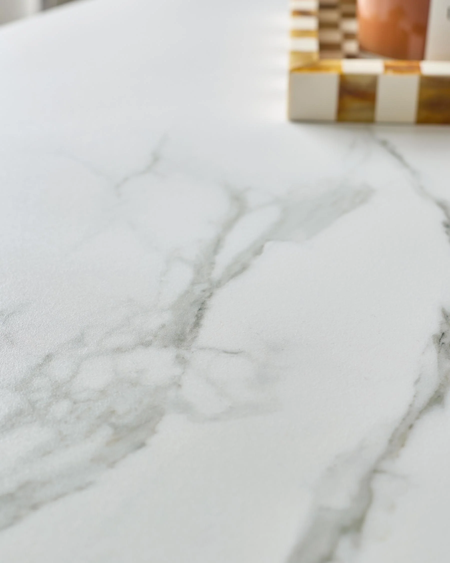 Banks White Marbled Ceramic With Black Wood Coffee Table - Image 6