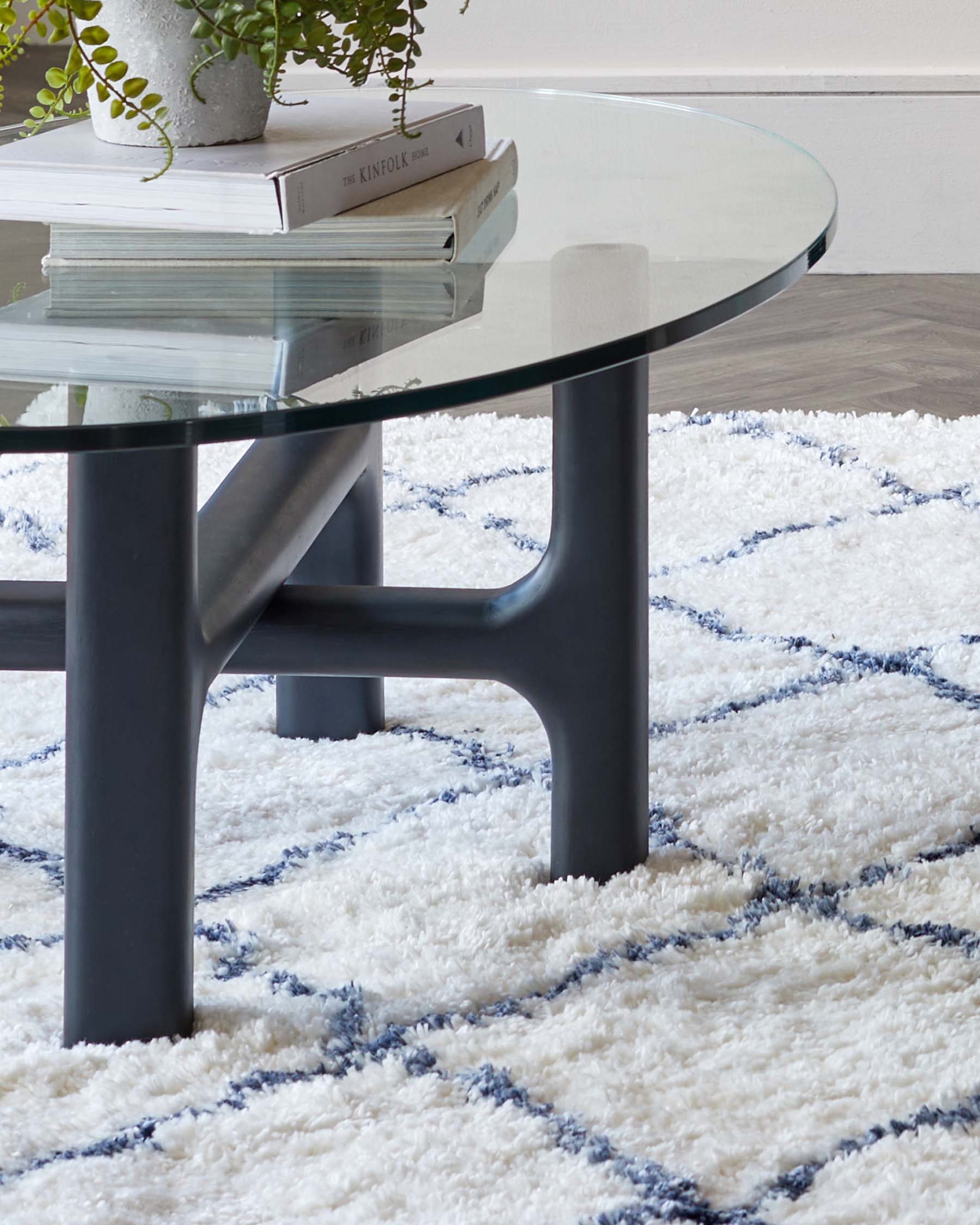 Brixton glass coffee table - Image 4