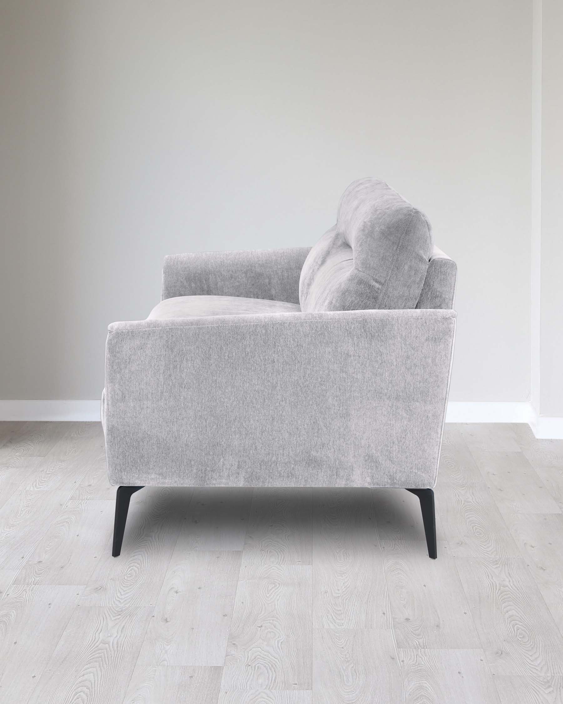 Brooks Light Grey Fabric Armchair - Image 10