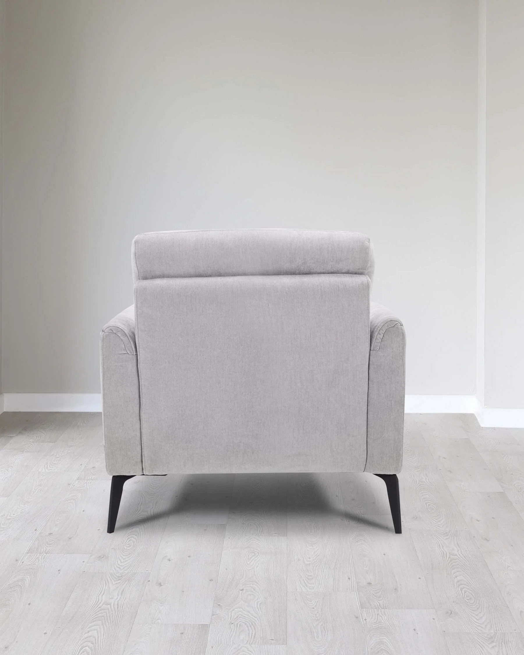 Brooks Light Grey Fabric Armchair - Image 11