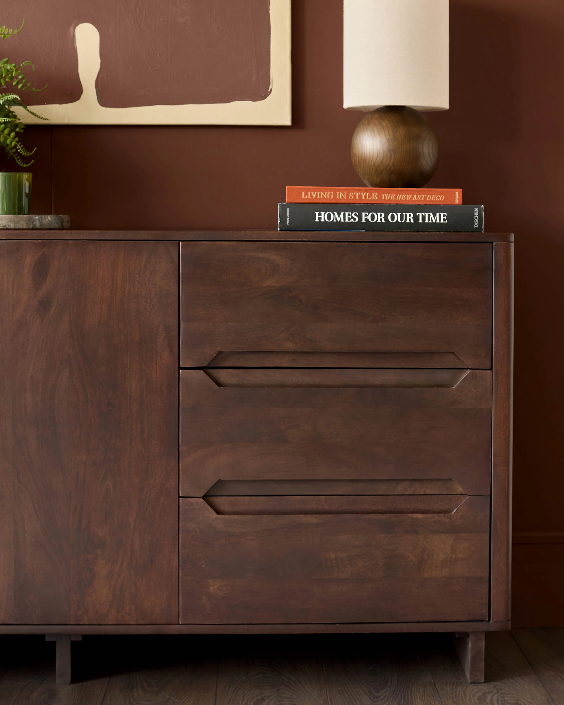 Bryce dark mango wood sideboard - Image 6