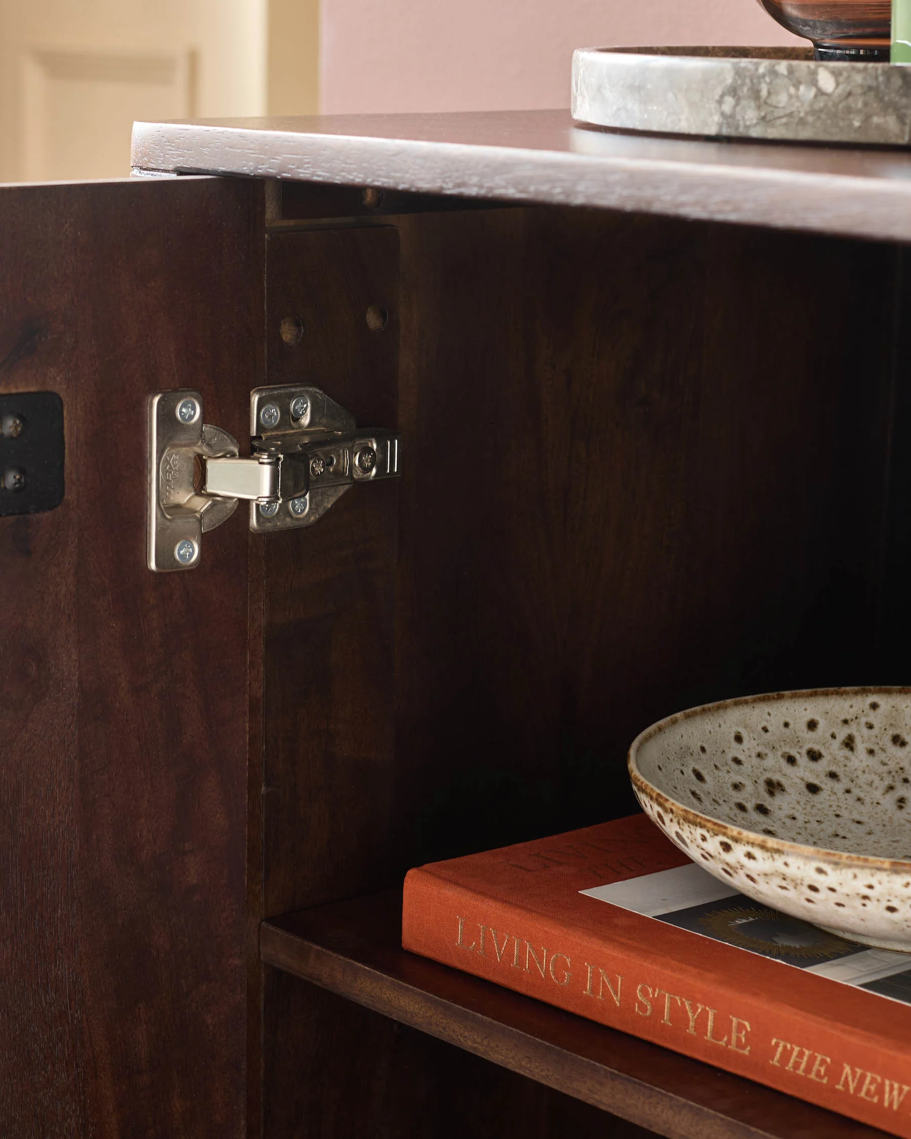 Bryce dark mango wood sideboard - Image 7