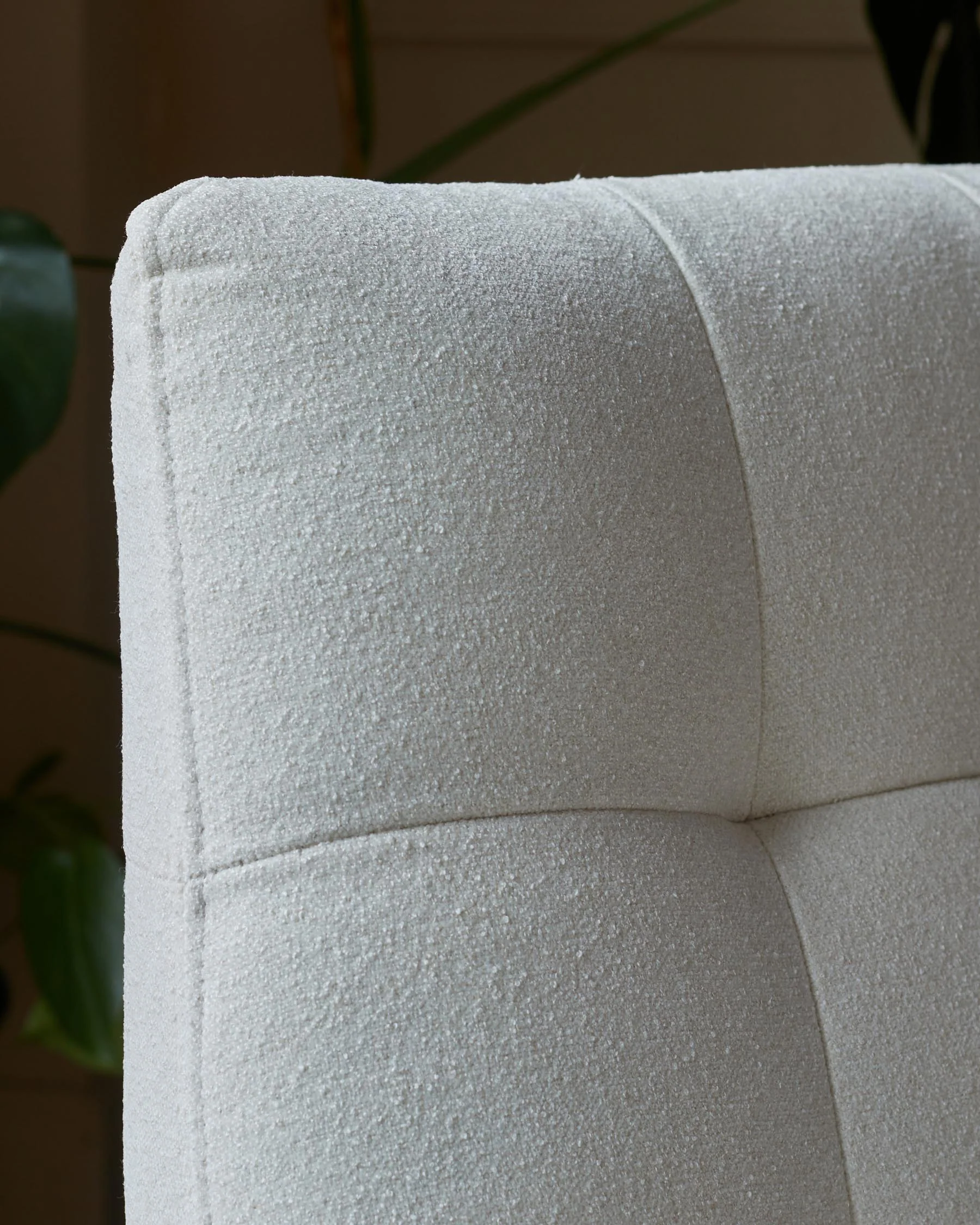 Canio Ivory Boucle Accent Chair - Image 4
