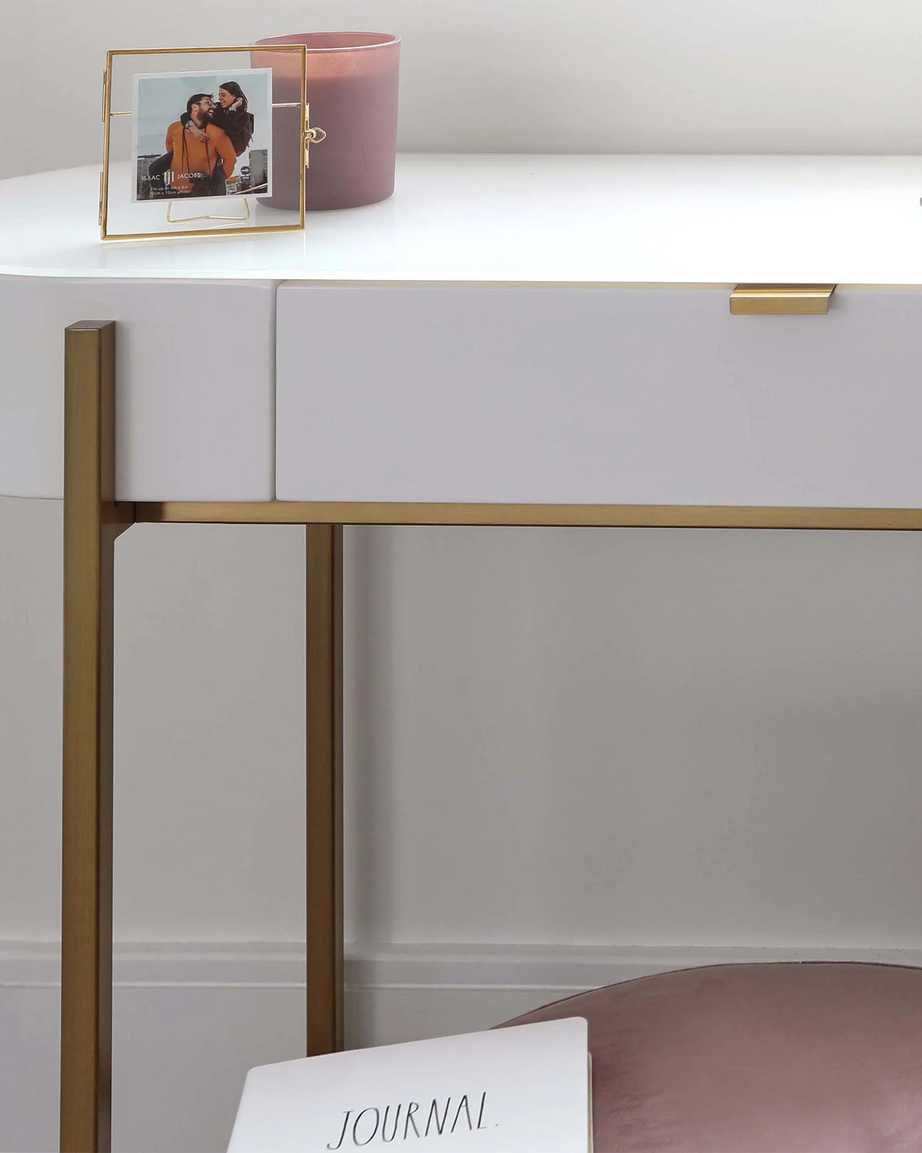 Carmen White Dressing Table - Image 5