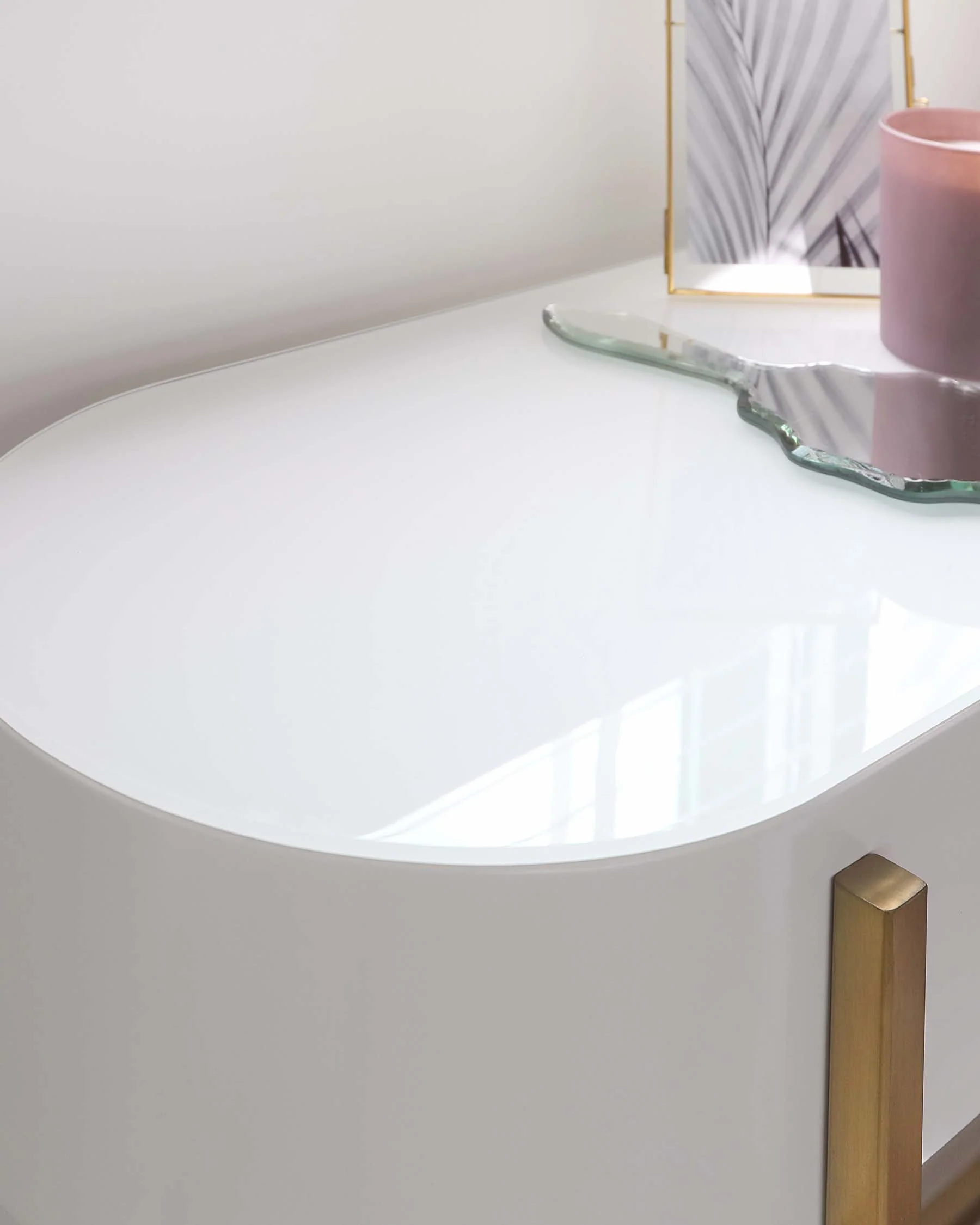 Carmen White Dressing Table - Image 8