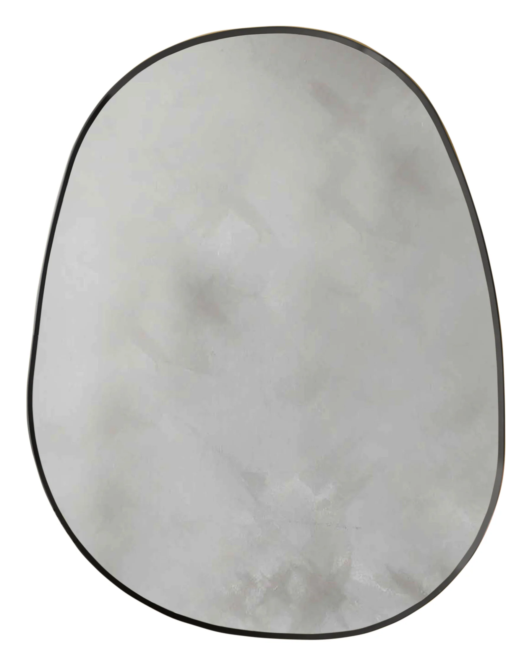 Caspian black pond wall mirror - Image 3