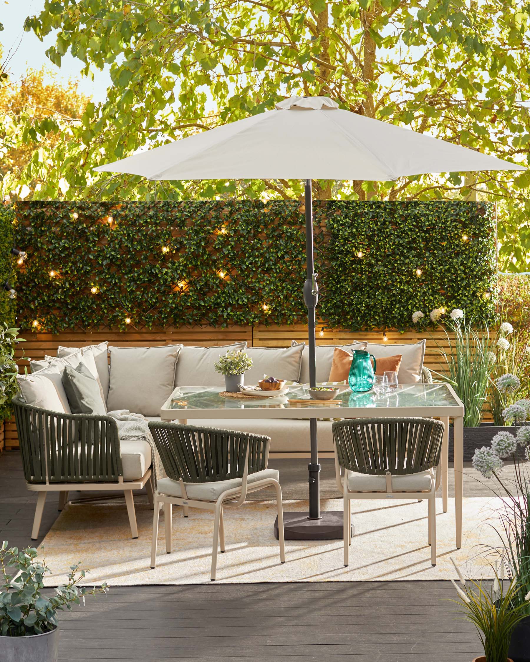 Clarissa under table / free standing garden parasol base - Image 3