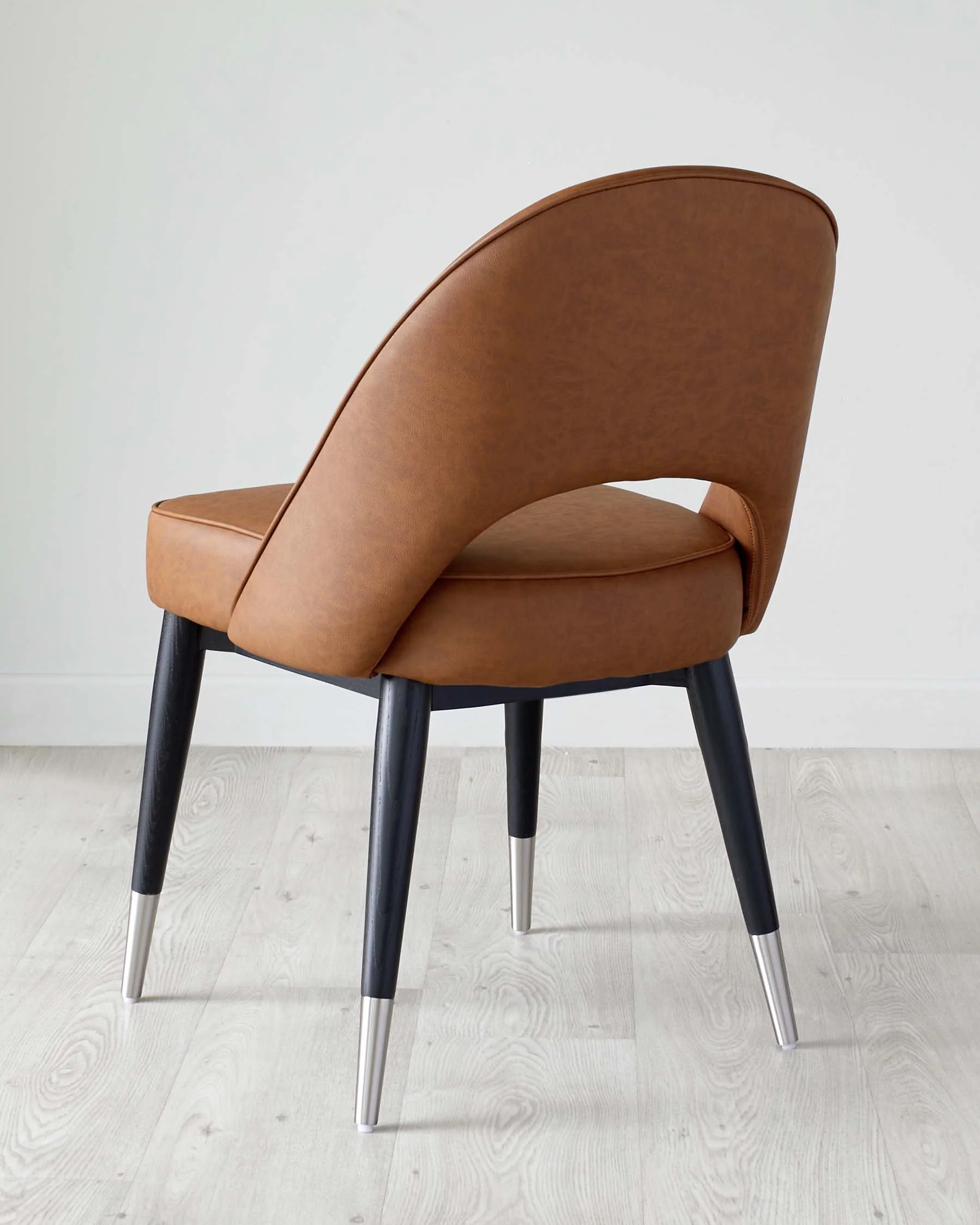 Clover Tan Faux Leather Dining Chair - Image 6