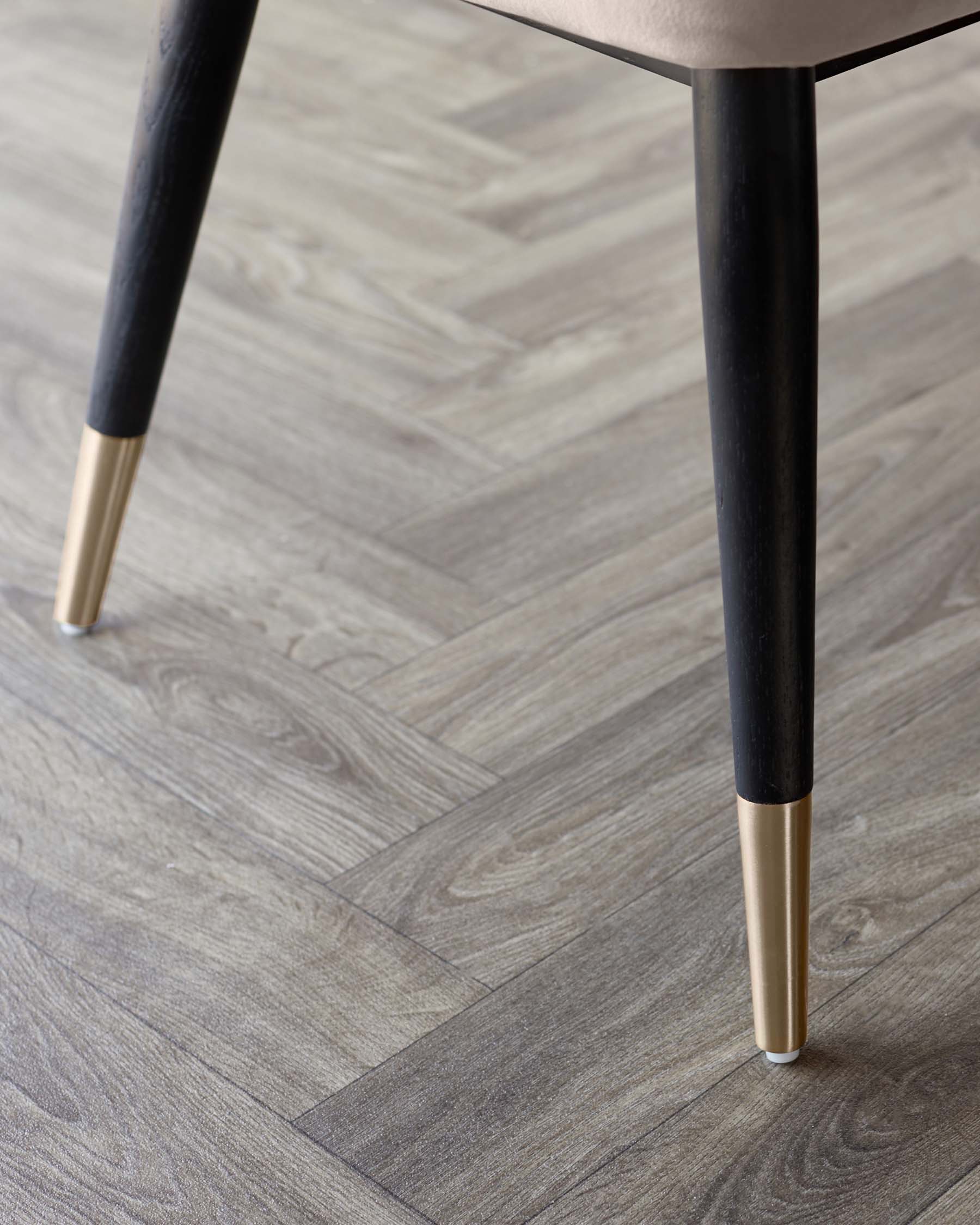 Clover Champagne Velvet Dining Chair - Image 5