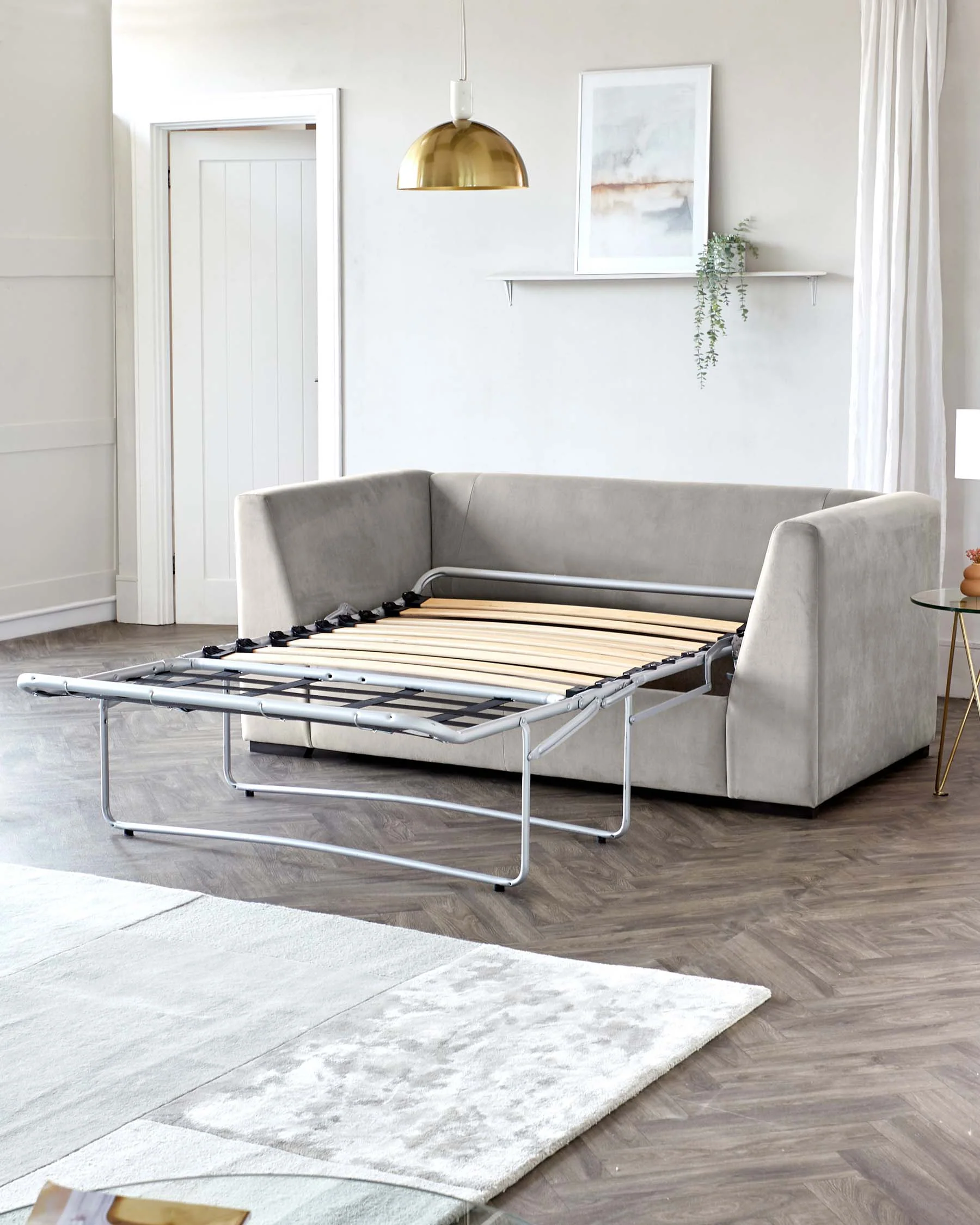 Daphne light grey weave swivel accent chair - Image 5