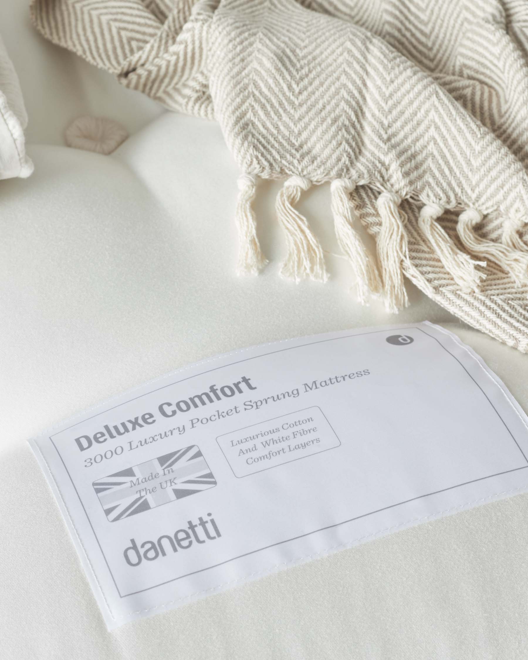 Deluxe Comfort 3,000 Pocket Spring Super King Mattress - Image 7