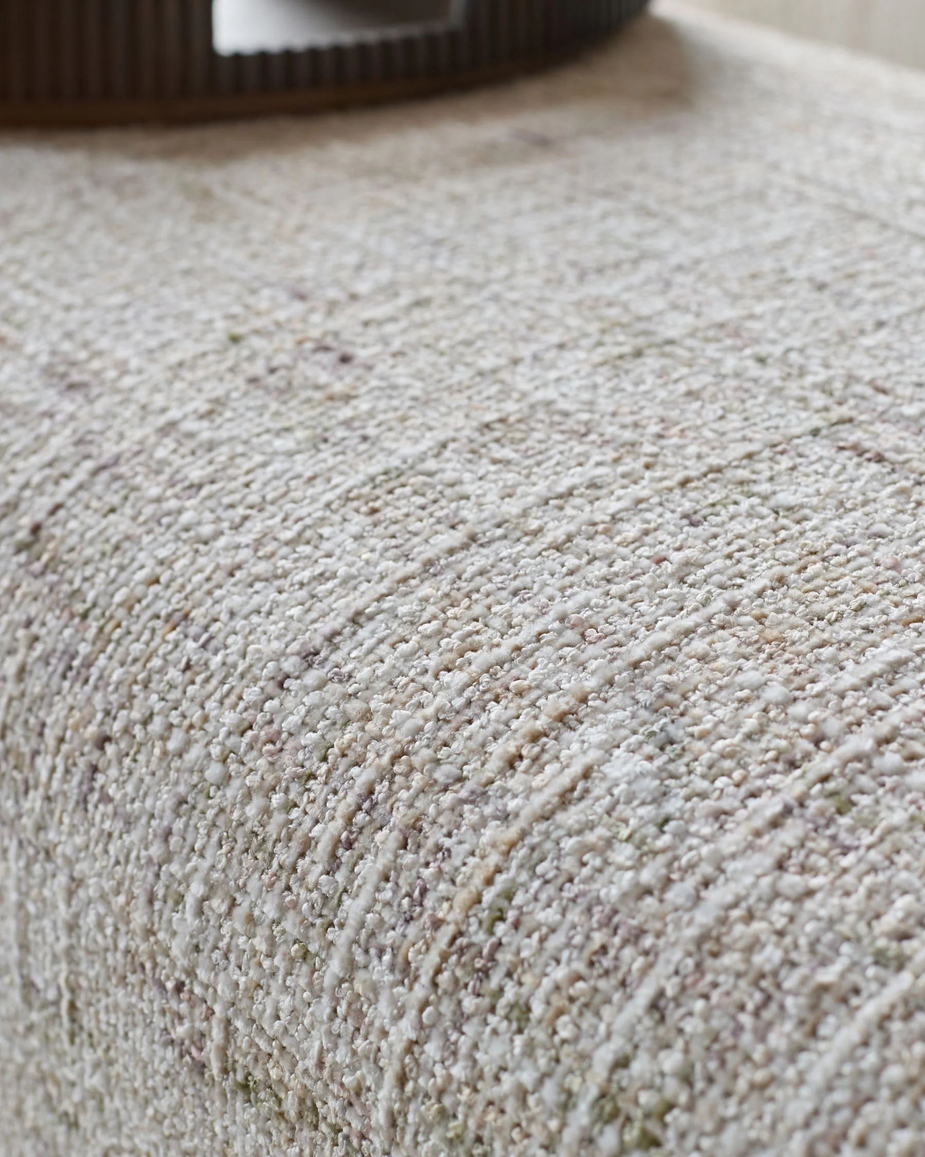Deven natural fabric bench - Image 5