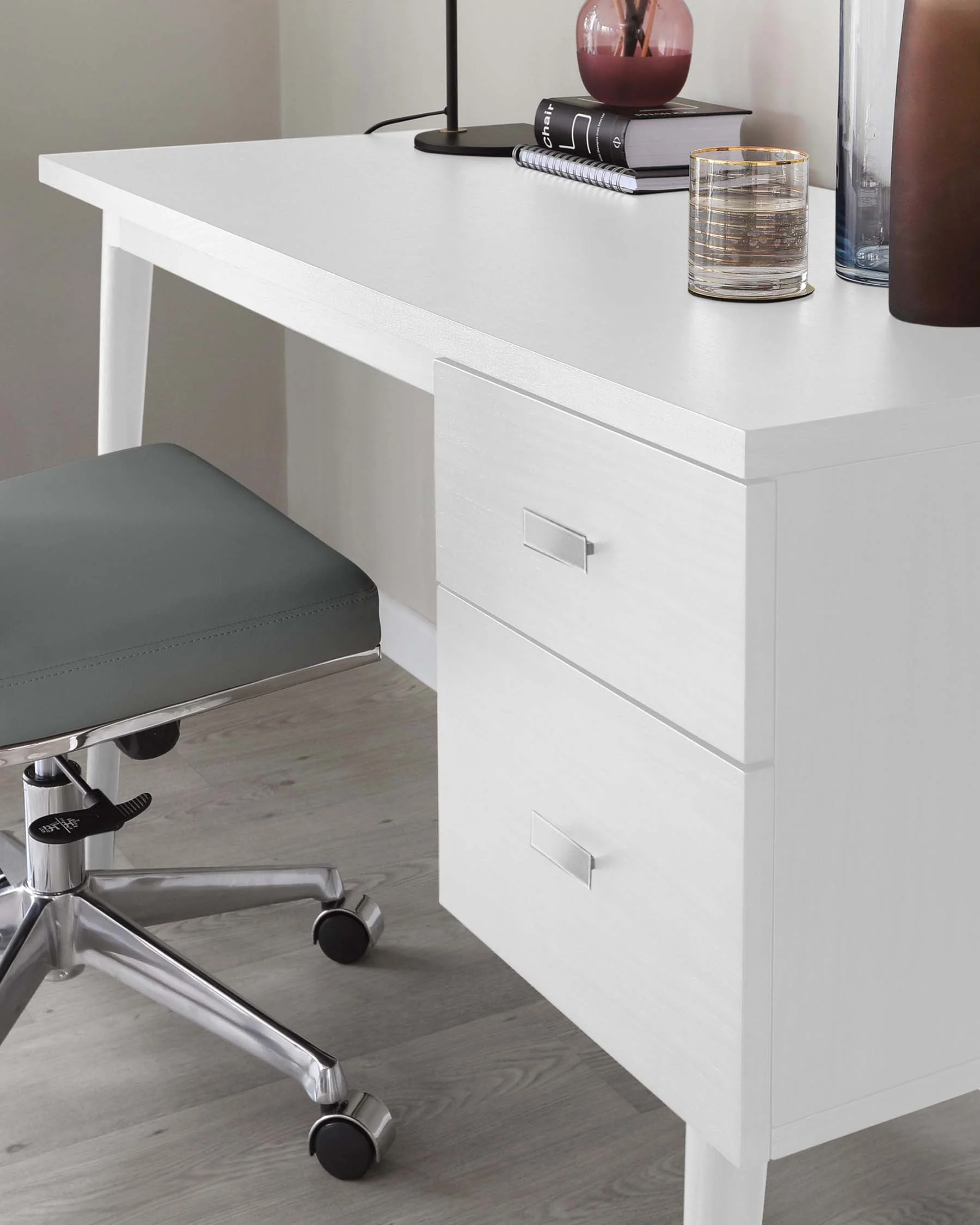 Drew White Oak Desk - Image 2