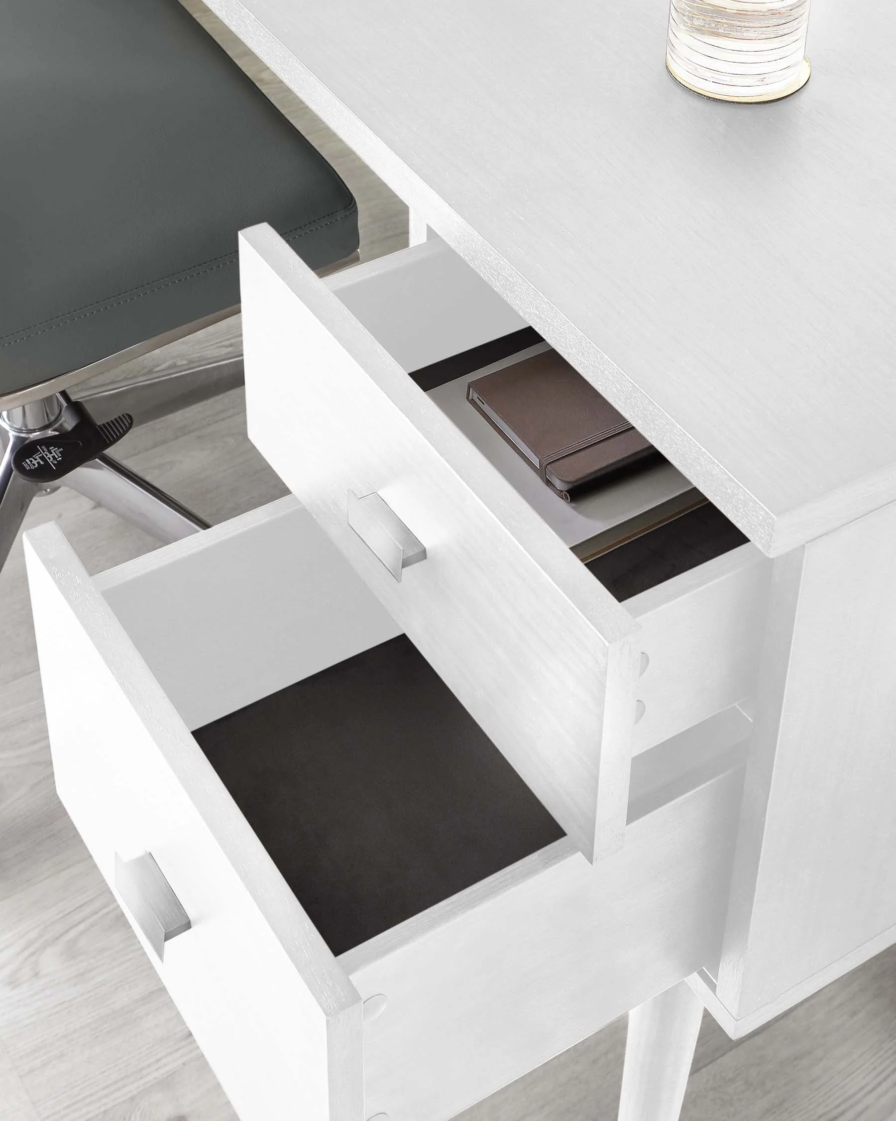 Drew White Oak Desk - Image 4