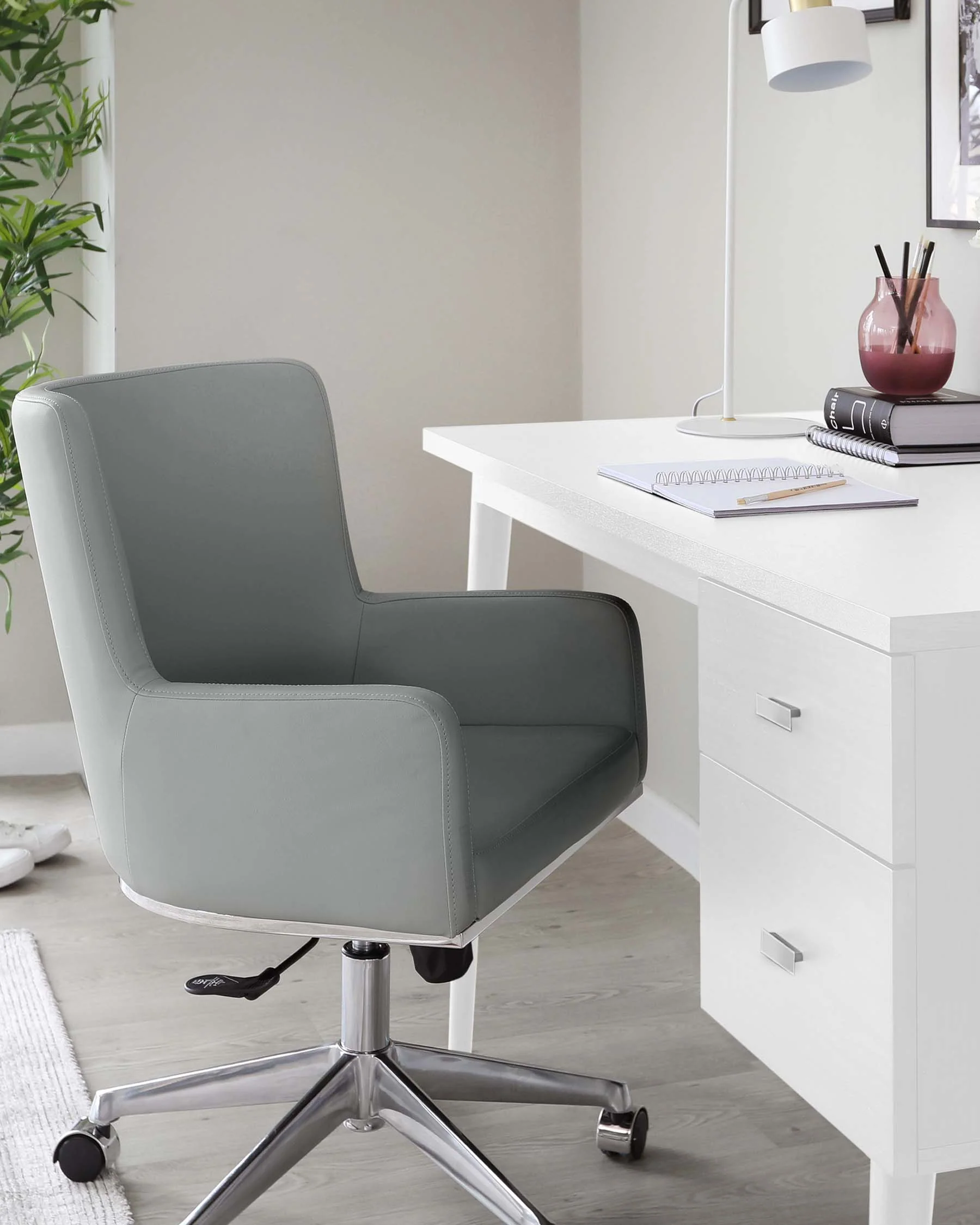Drew White Oak Desk - Image 6