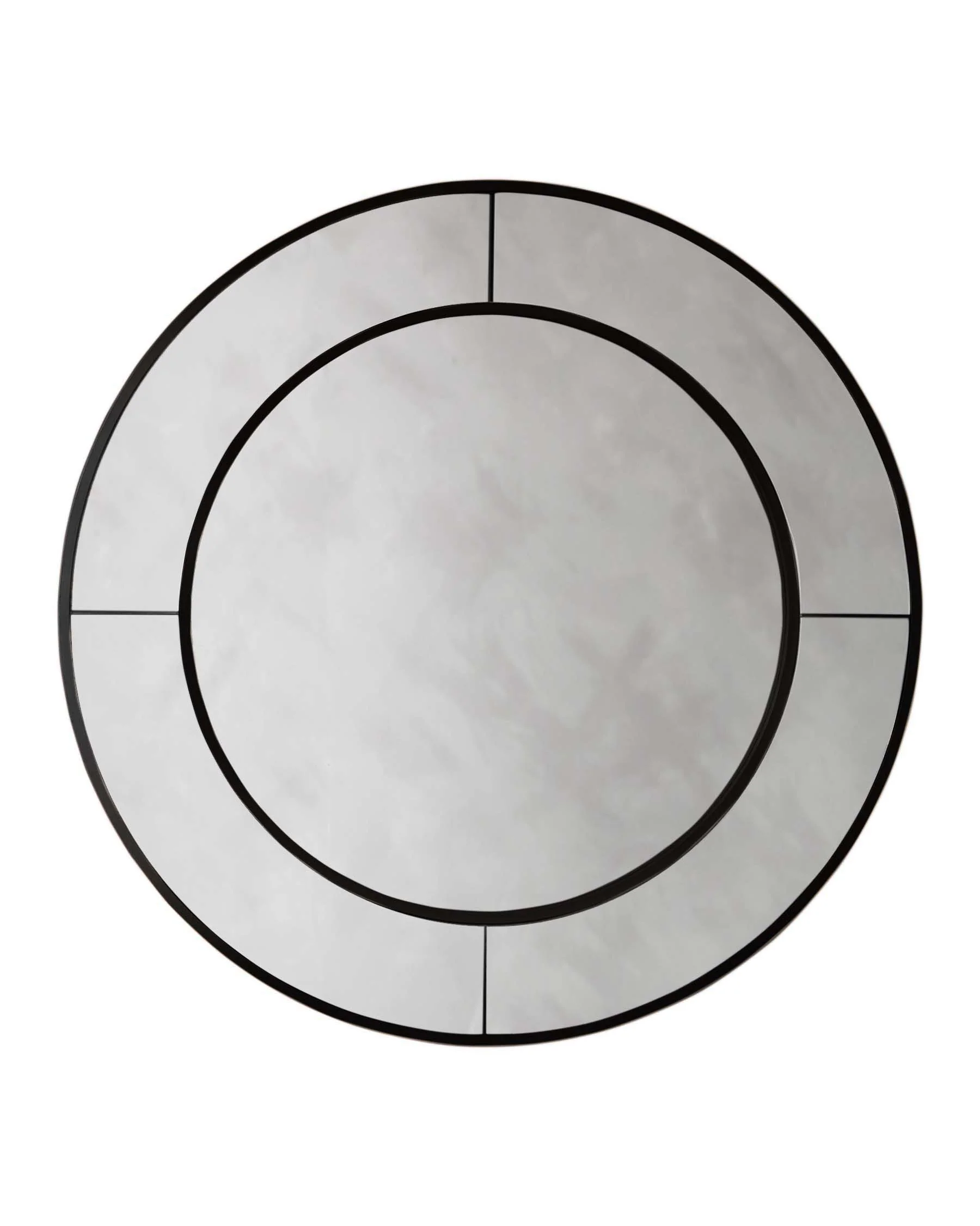 Elton Medium Round Wall Mirror Black - Image 4