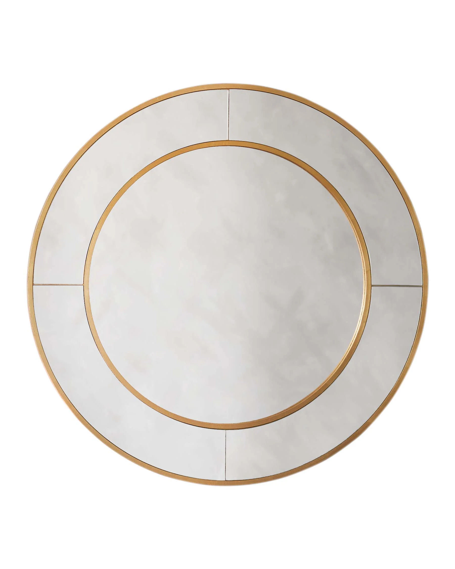 Elton Medium Round Wall Mirror Gold - Image 4