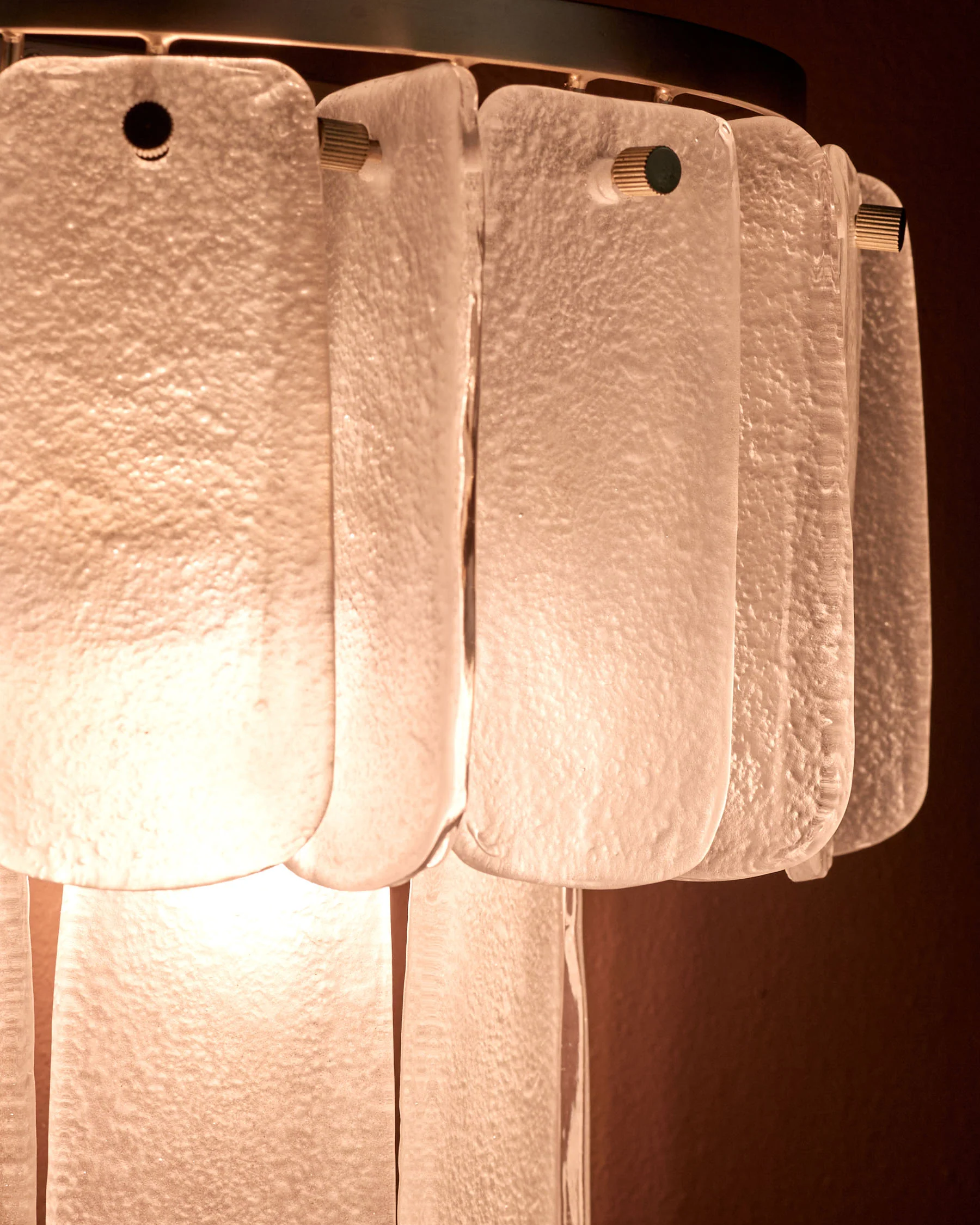 Estelle white glass wall light - Image 6