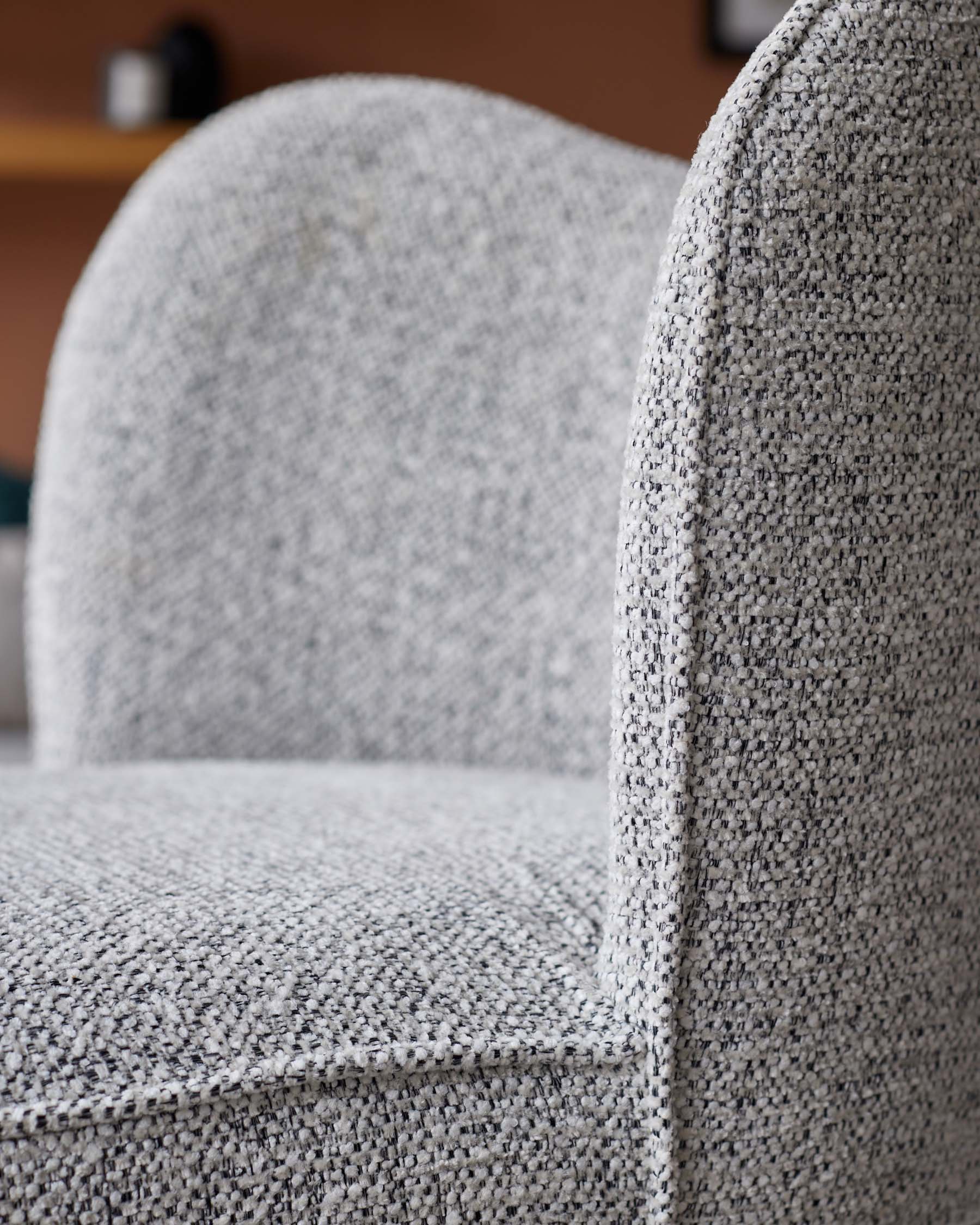 Evelyn grey fabric bar stool - Image 6