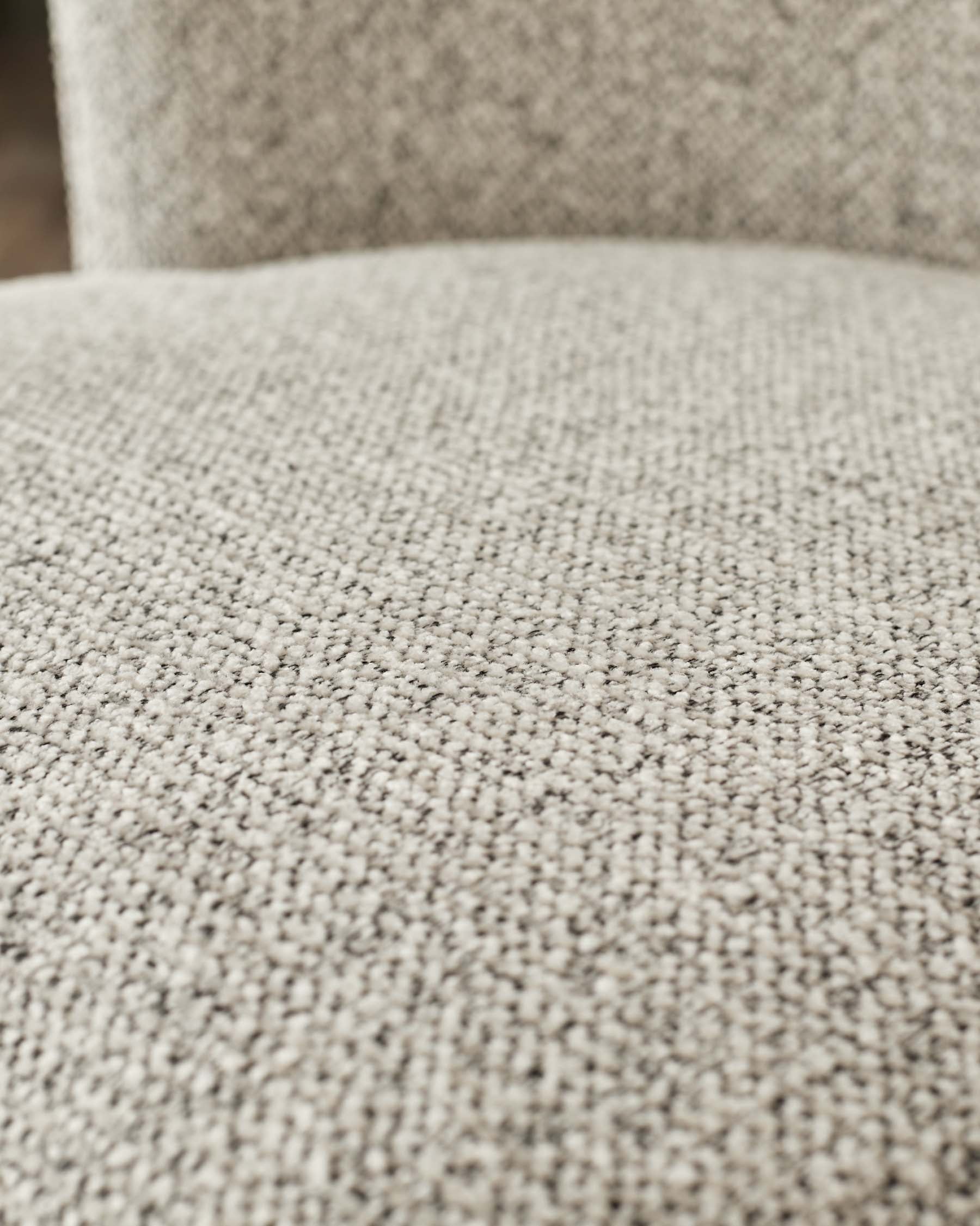 Evelyn grey fabric dining chair - Image 5