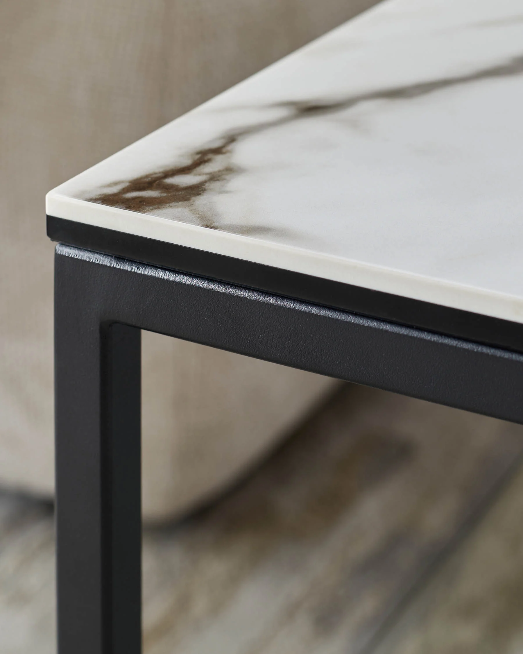 Georgia natural ceramic coffee table - Image 4