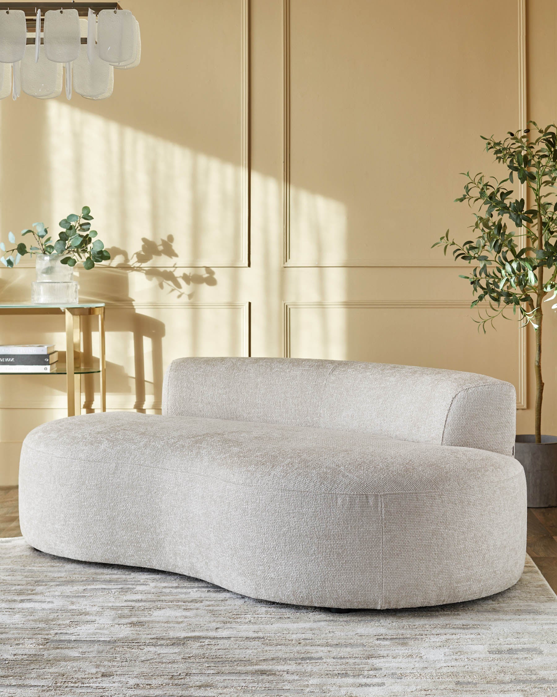 Gianna Natural Weave 2 Seater Sofa - Image 4