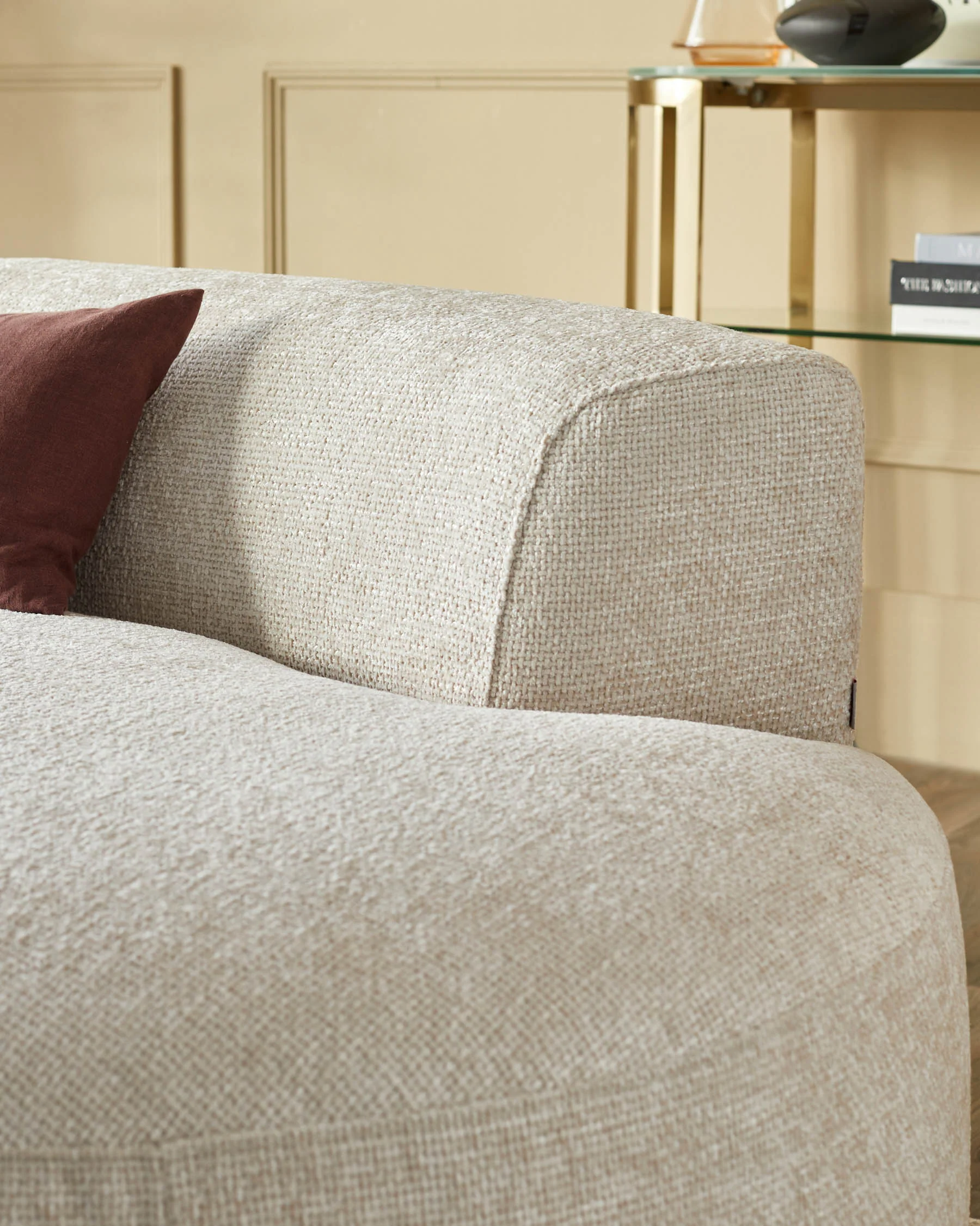 Gianna Natural Weave 2 Seater Sofa - Image 5