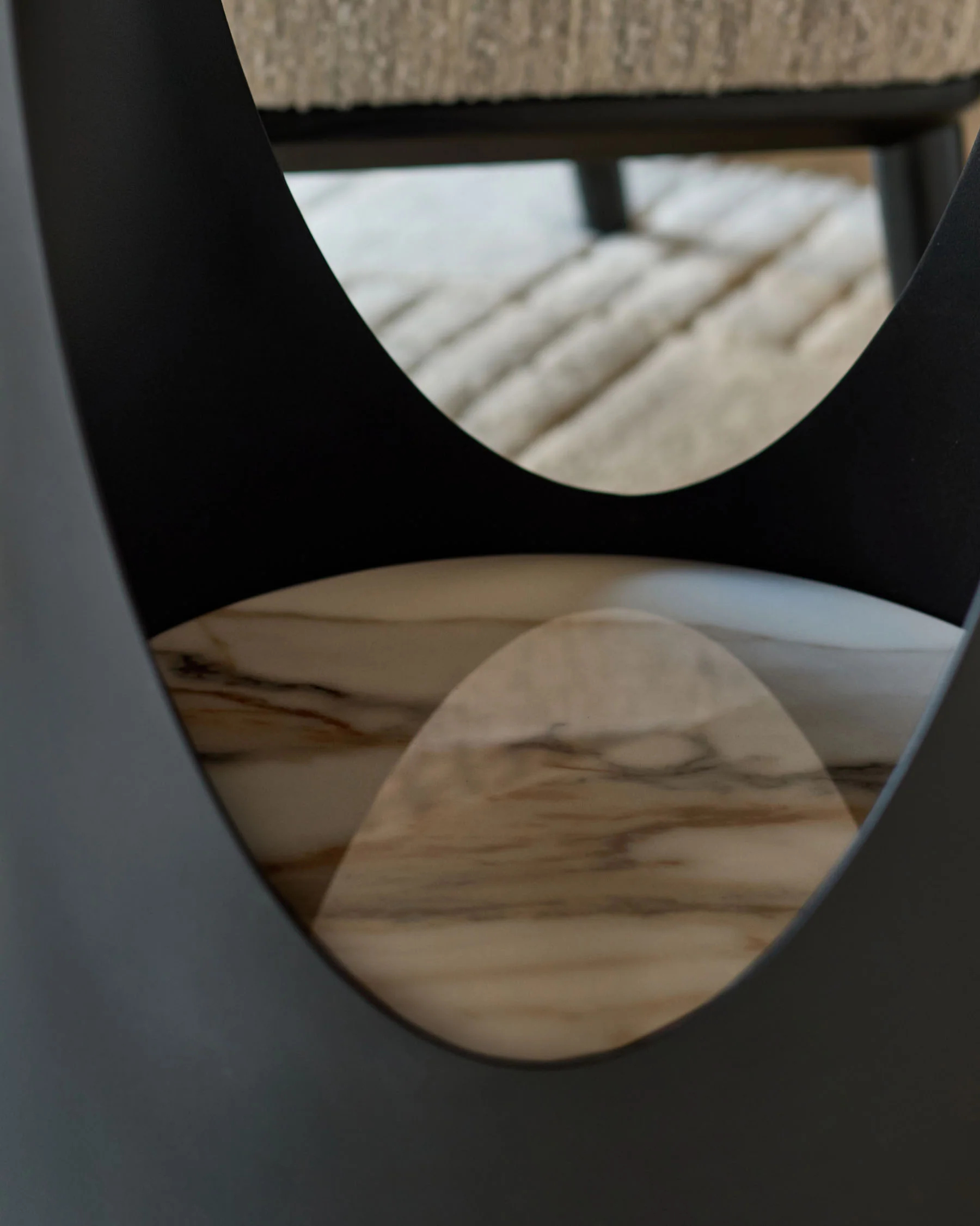 Giotto natural ceramic side table - Image 7