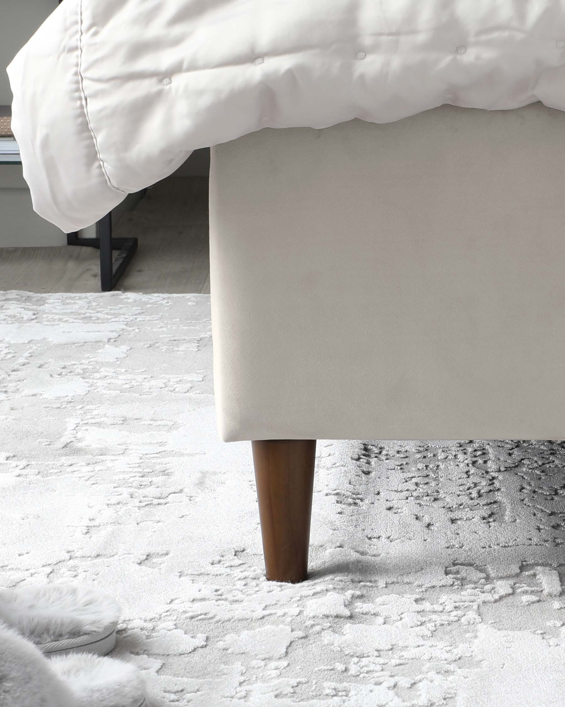 Grove champagne velvet super king ottoman storage bed - Image 8