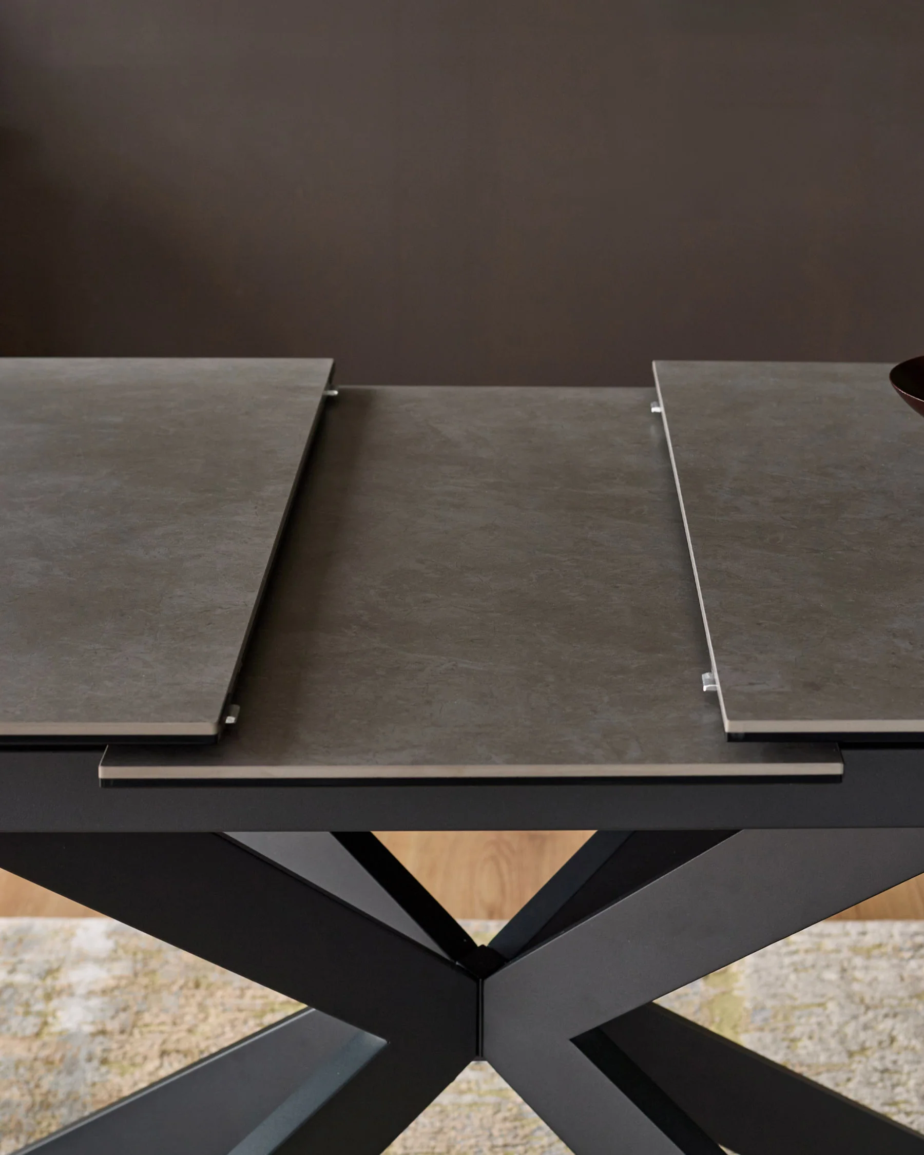 Hayden Light Grey Ceramic Extending 6 to 8 Seater Dining Table - Image 9