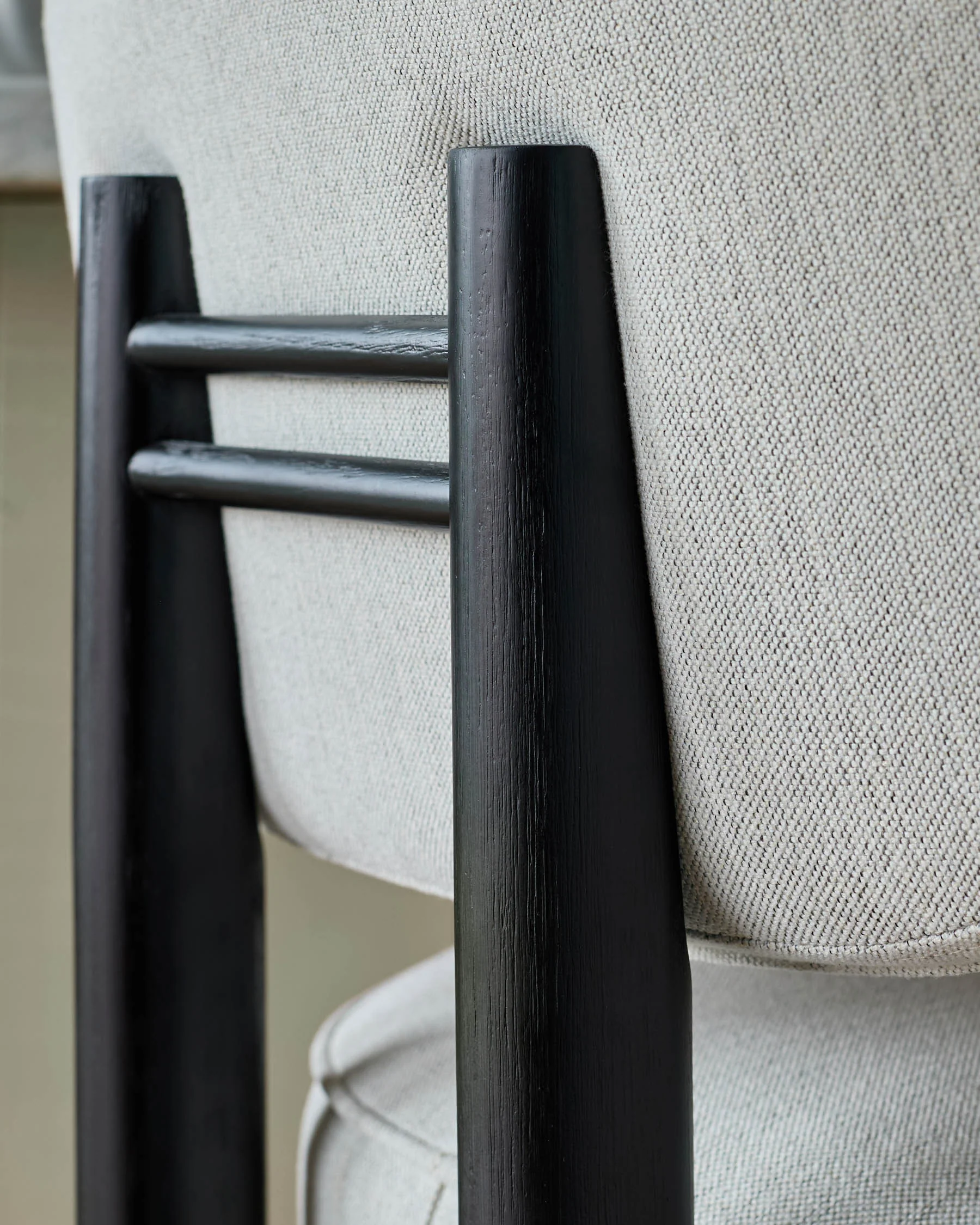 Henley ivory dual tone fabric bar stool - Image 10
