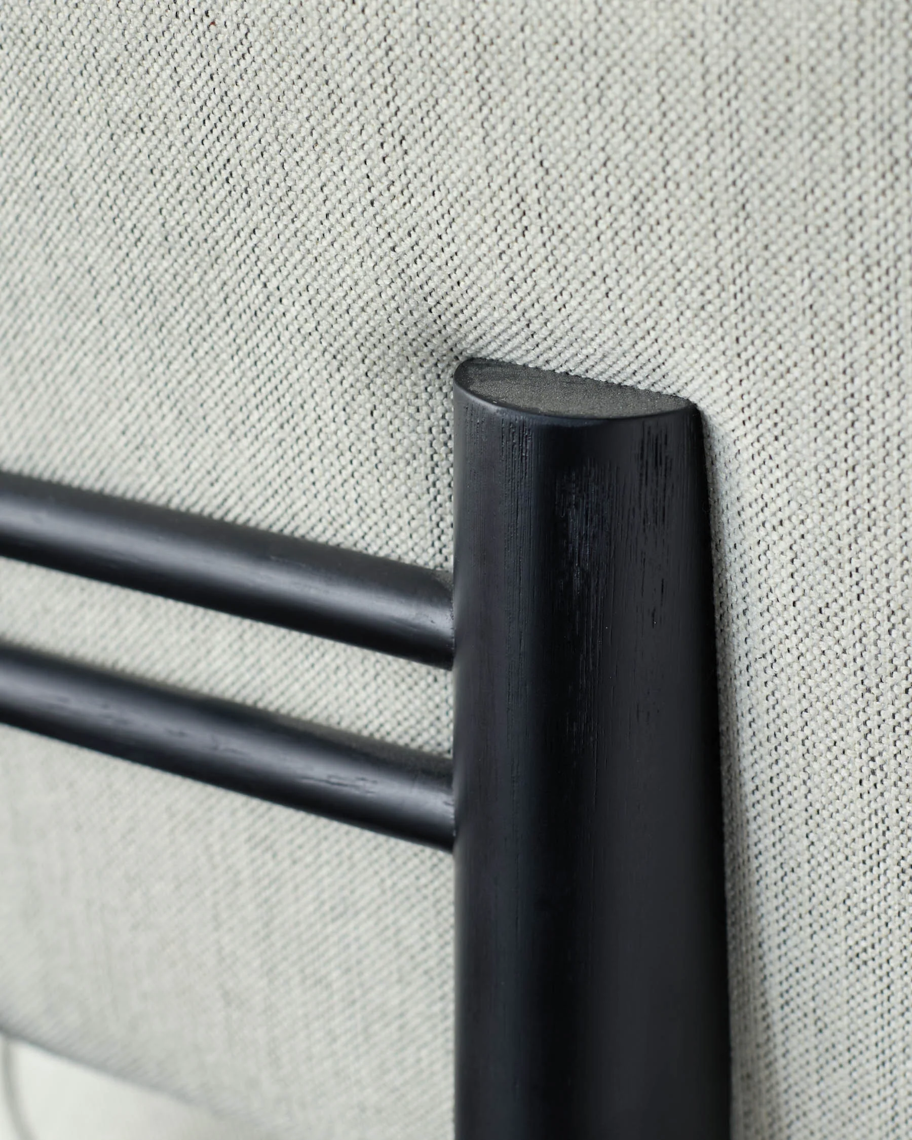 Henley ivory dual tone fabric dining chair - Image 6