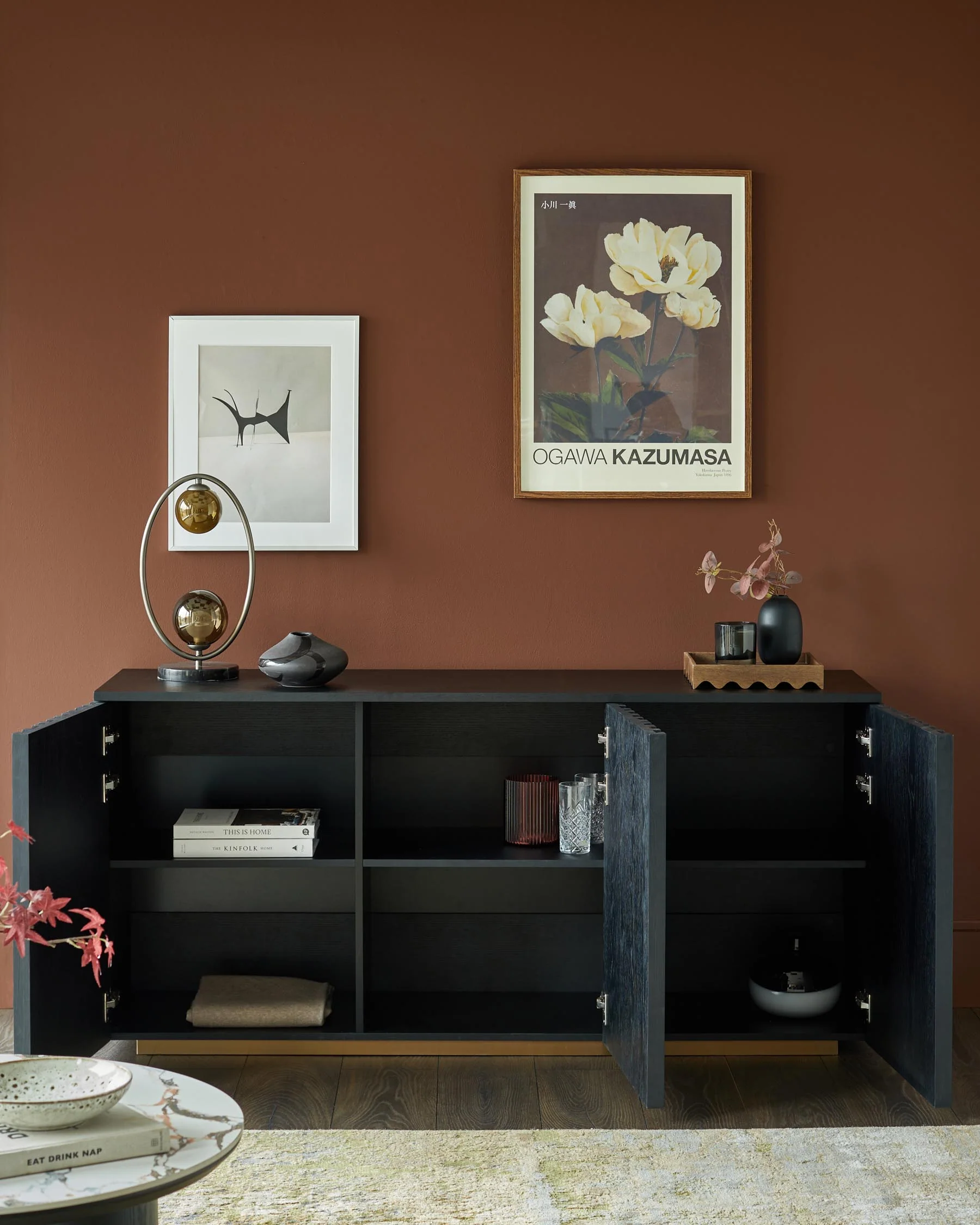Holland black ash sideboard - Image 3