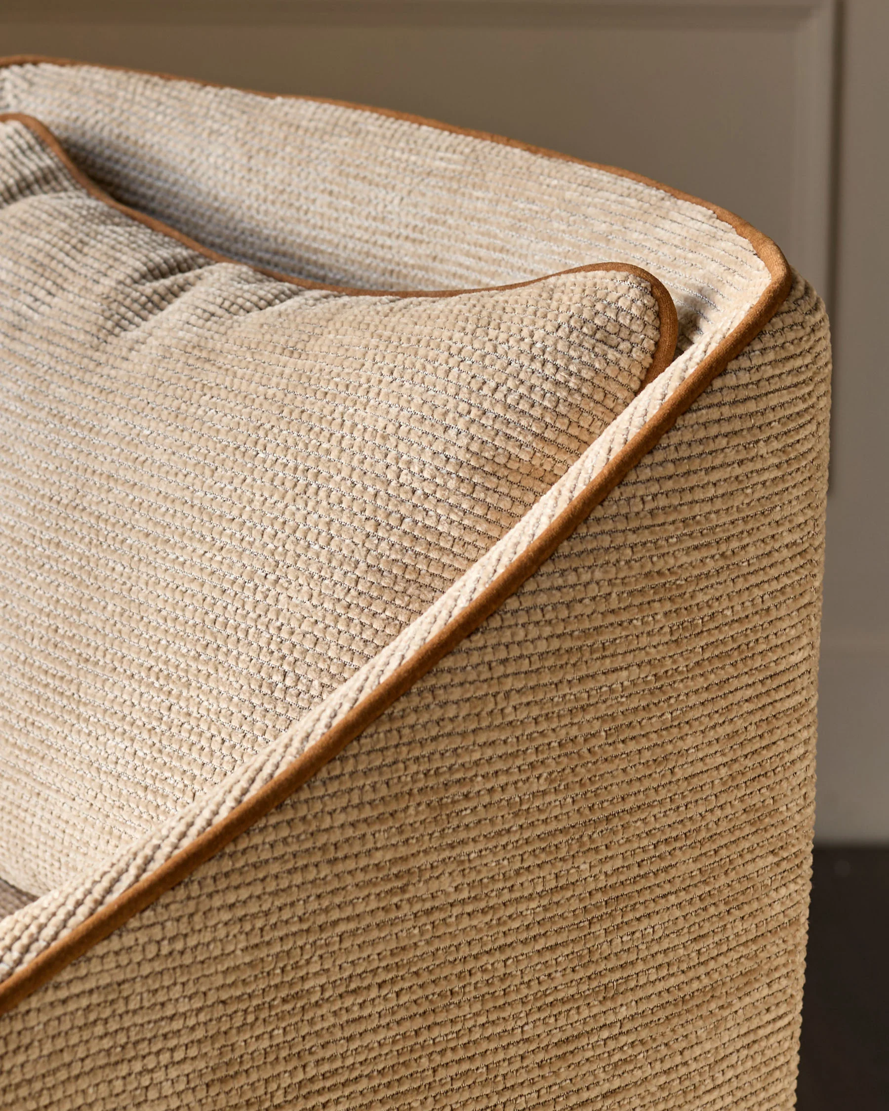 Julep honey fabric bar stool - Image 6