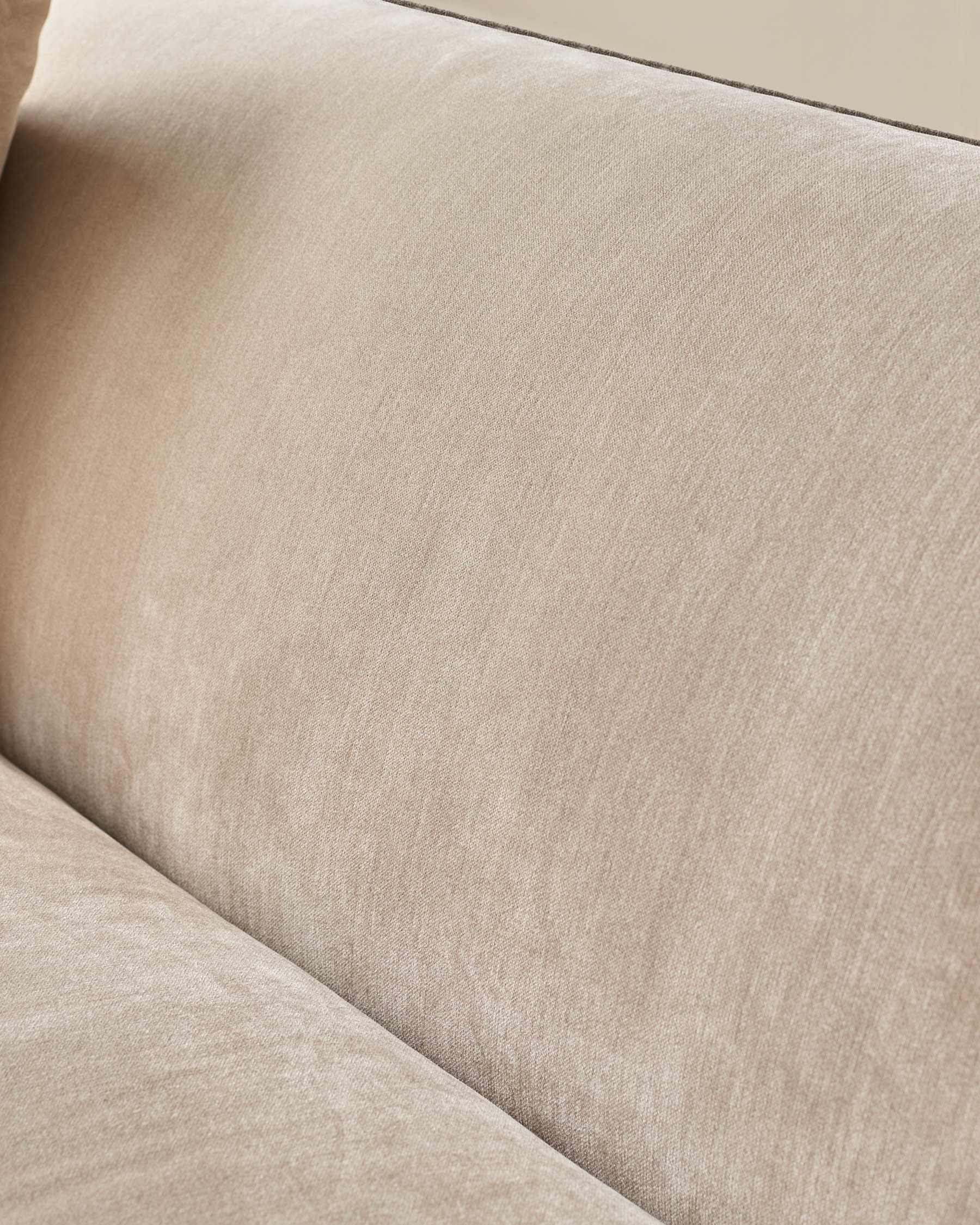 Julep champagne fabric 3 seater sofa - Image 9