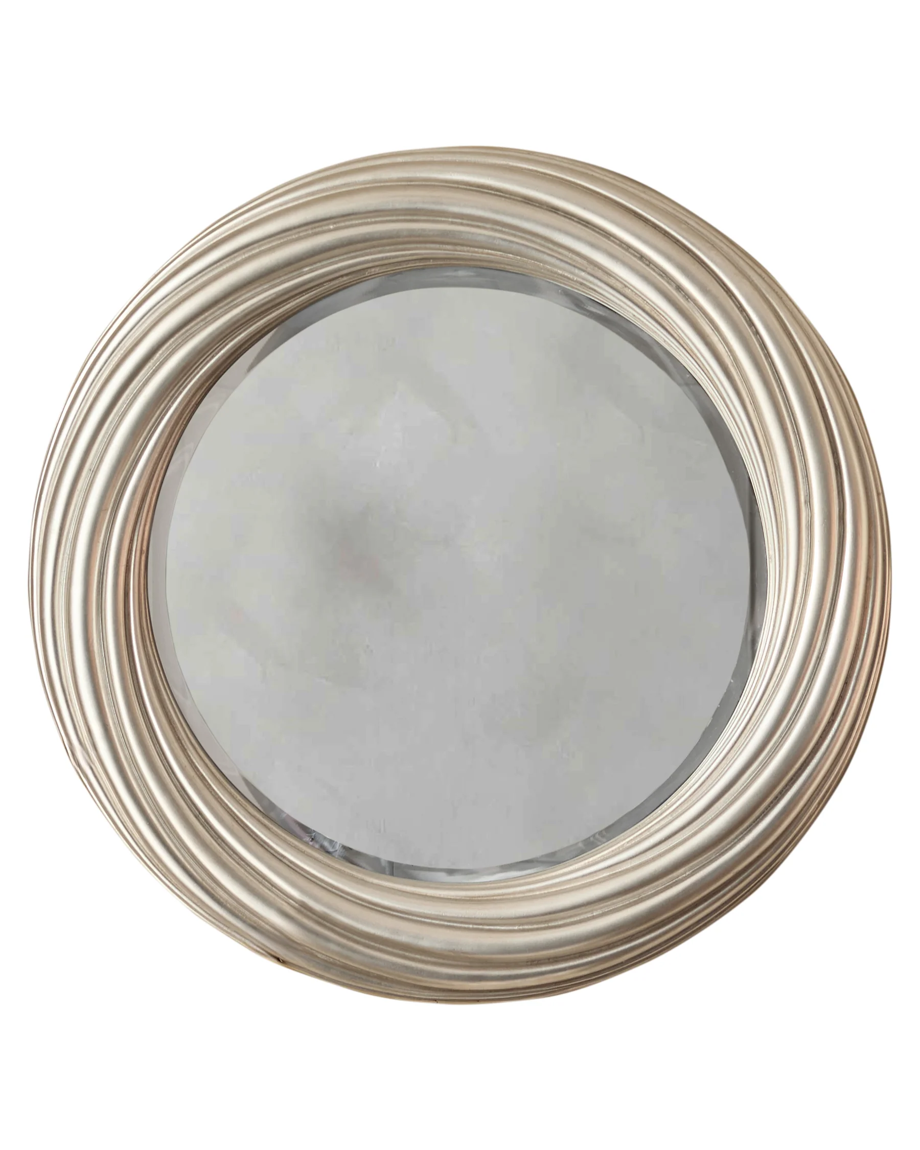 Kyla silver round mirror - Image 4