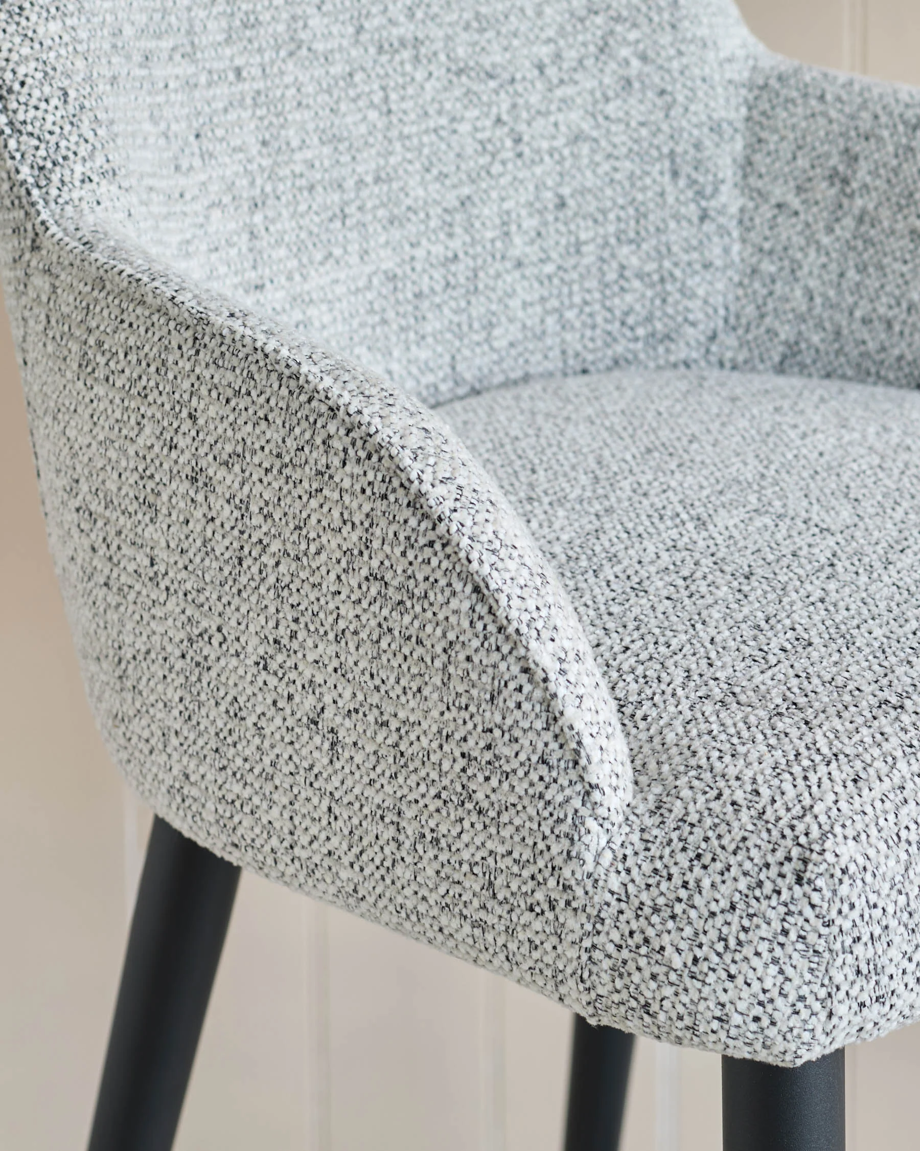 Lani grey fabric bar stool - Image 7