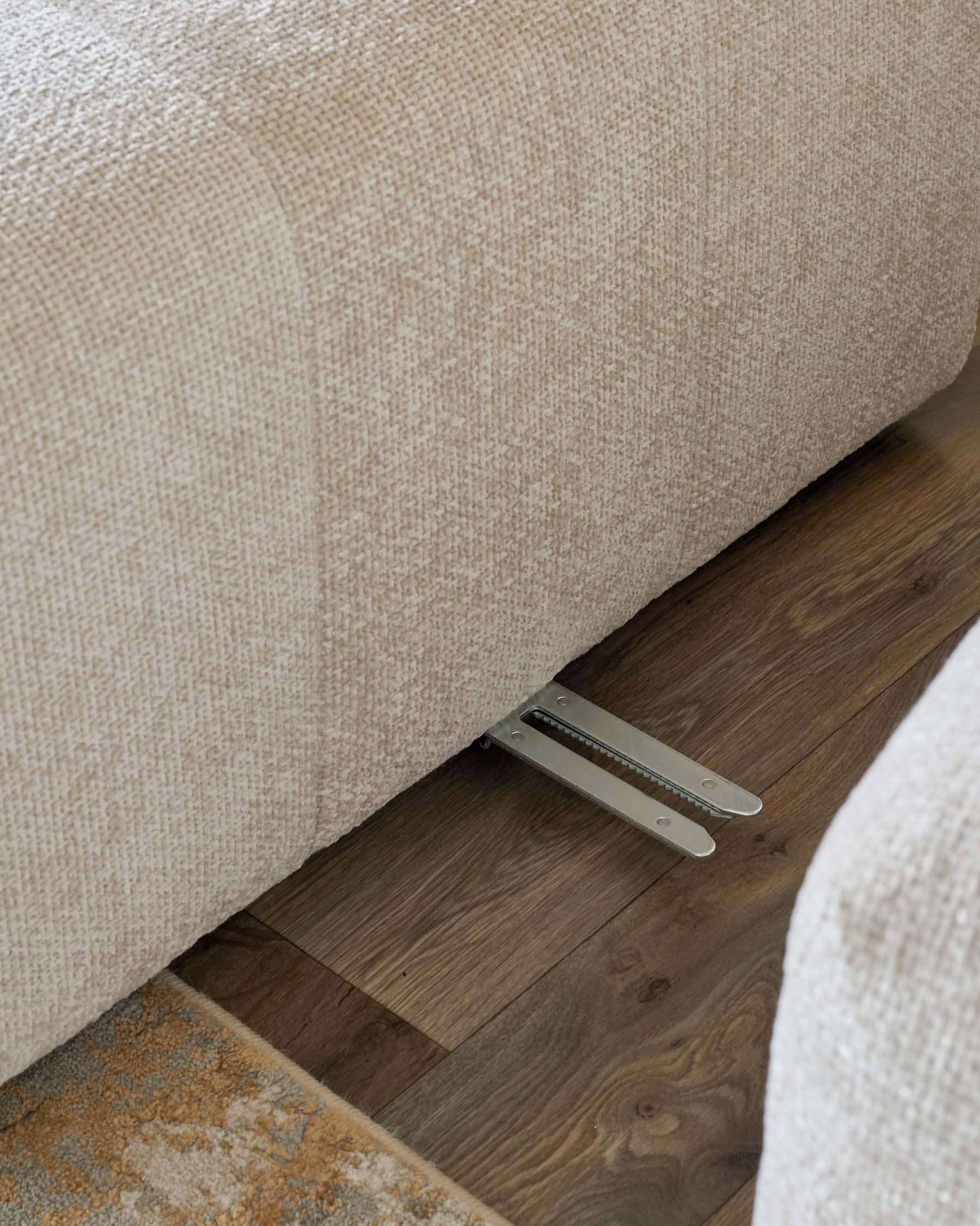 Lillian natural weave left hand corner chaise sofa - Image 8