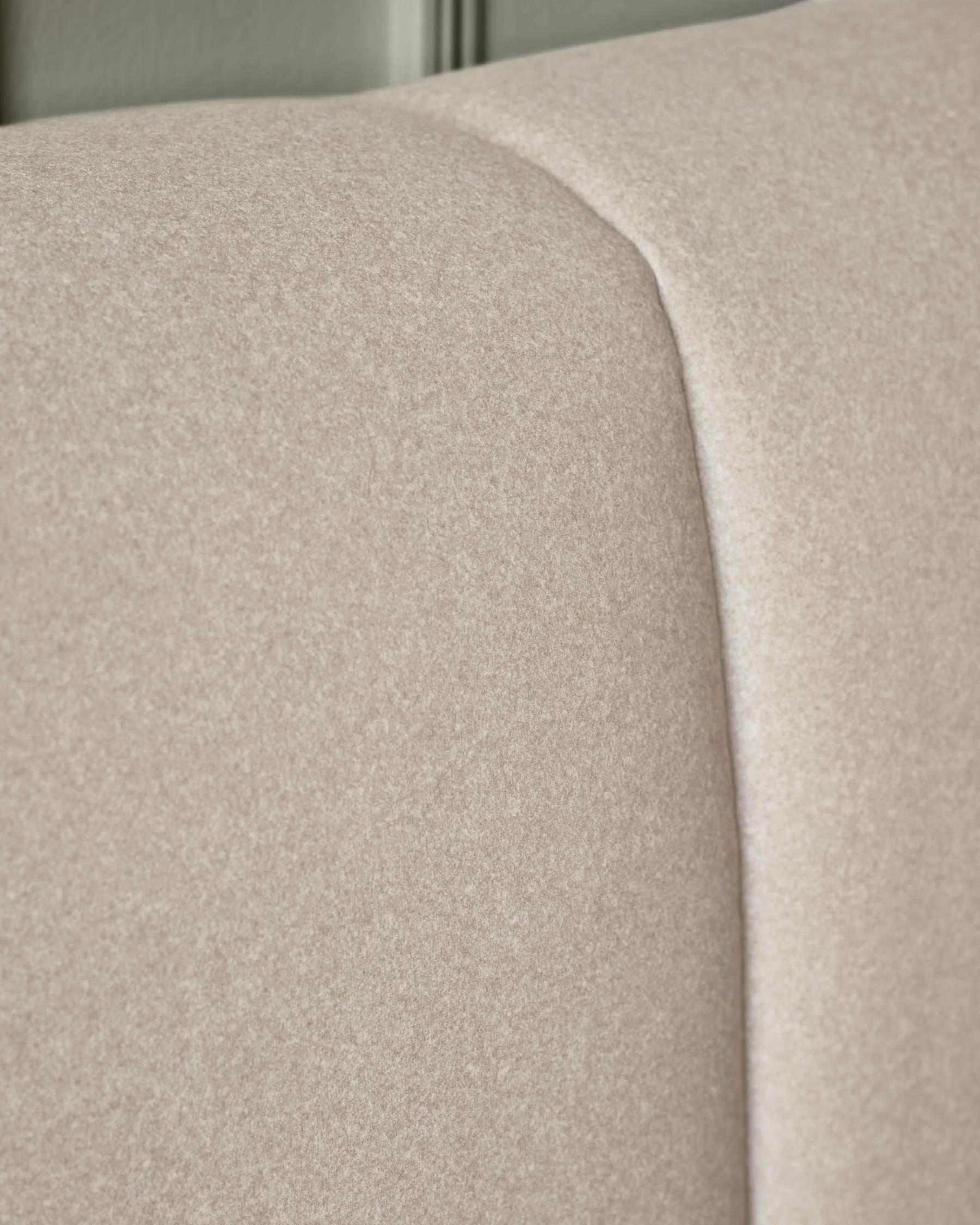 Lillian cream plush fabric super king size ottoman storage bed - Image 8