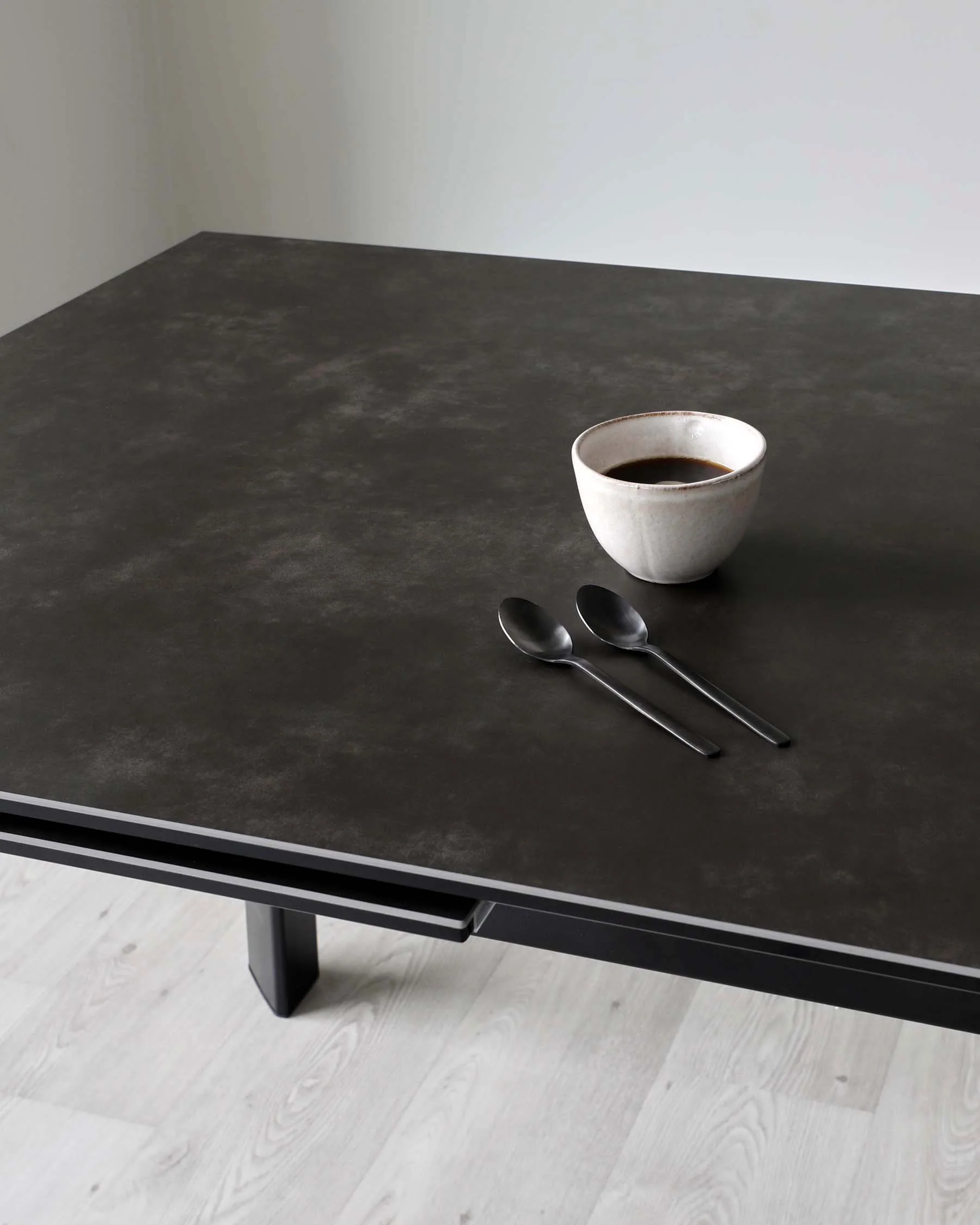 Louis Dark Grey Ceramic Extending 6 To 8 Seater Dining Table - Image 7