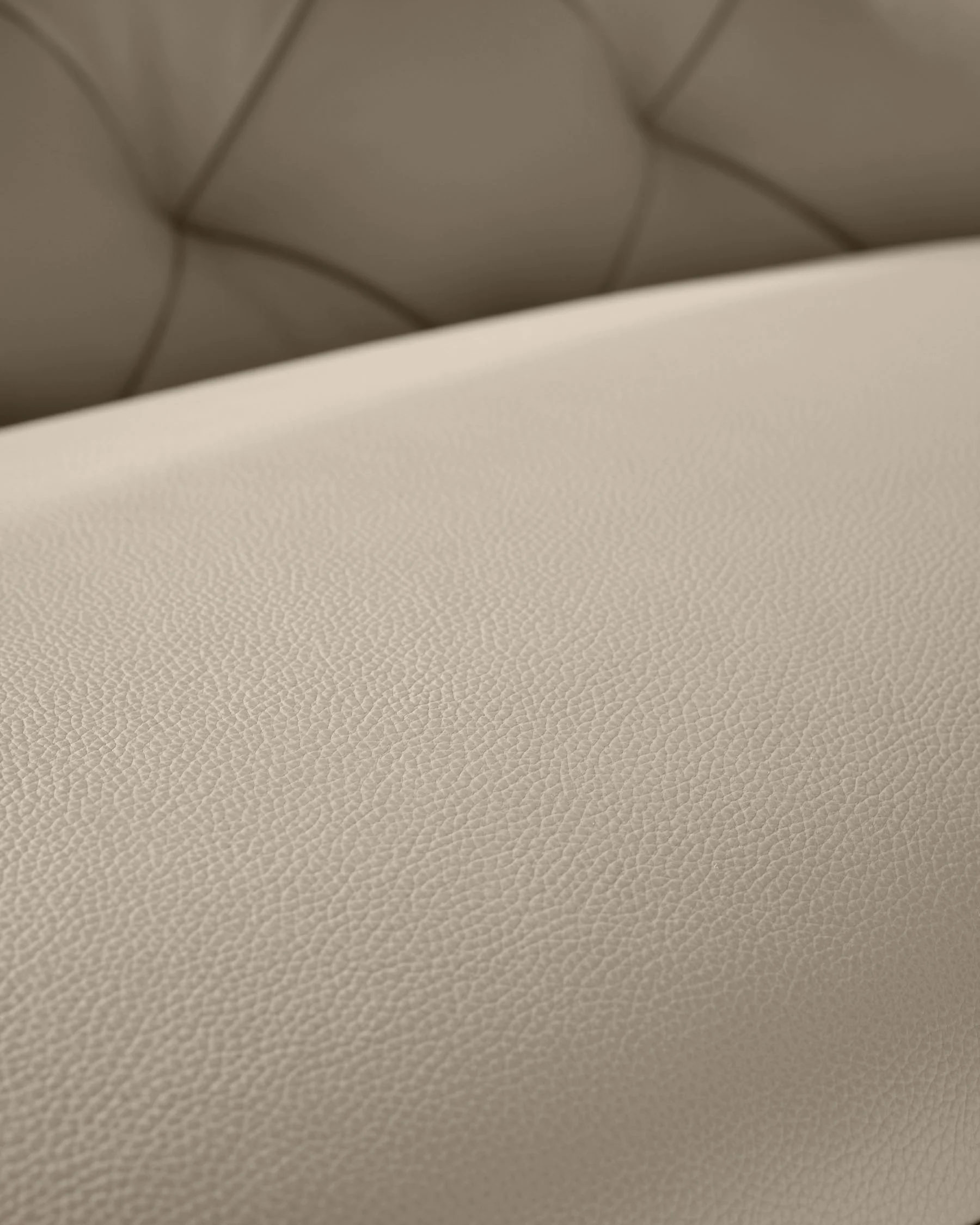 Luxe natural leather 3 seater sofa - Image 6